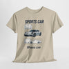 Sporty Car Graphic Heavy Cotton Tee