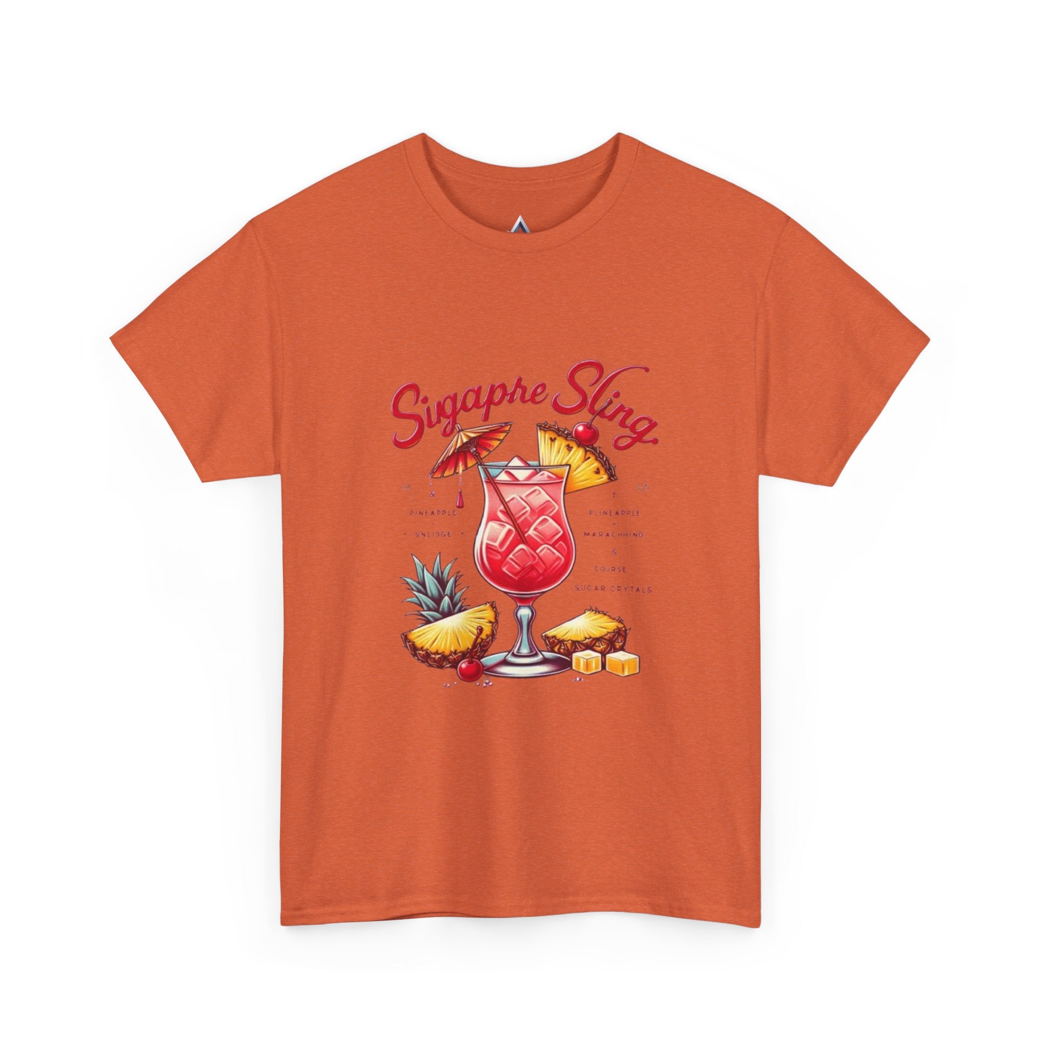 Sigapre Sling Cocktail Unisex Heavy Cotton Tee