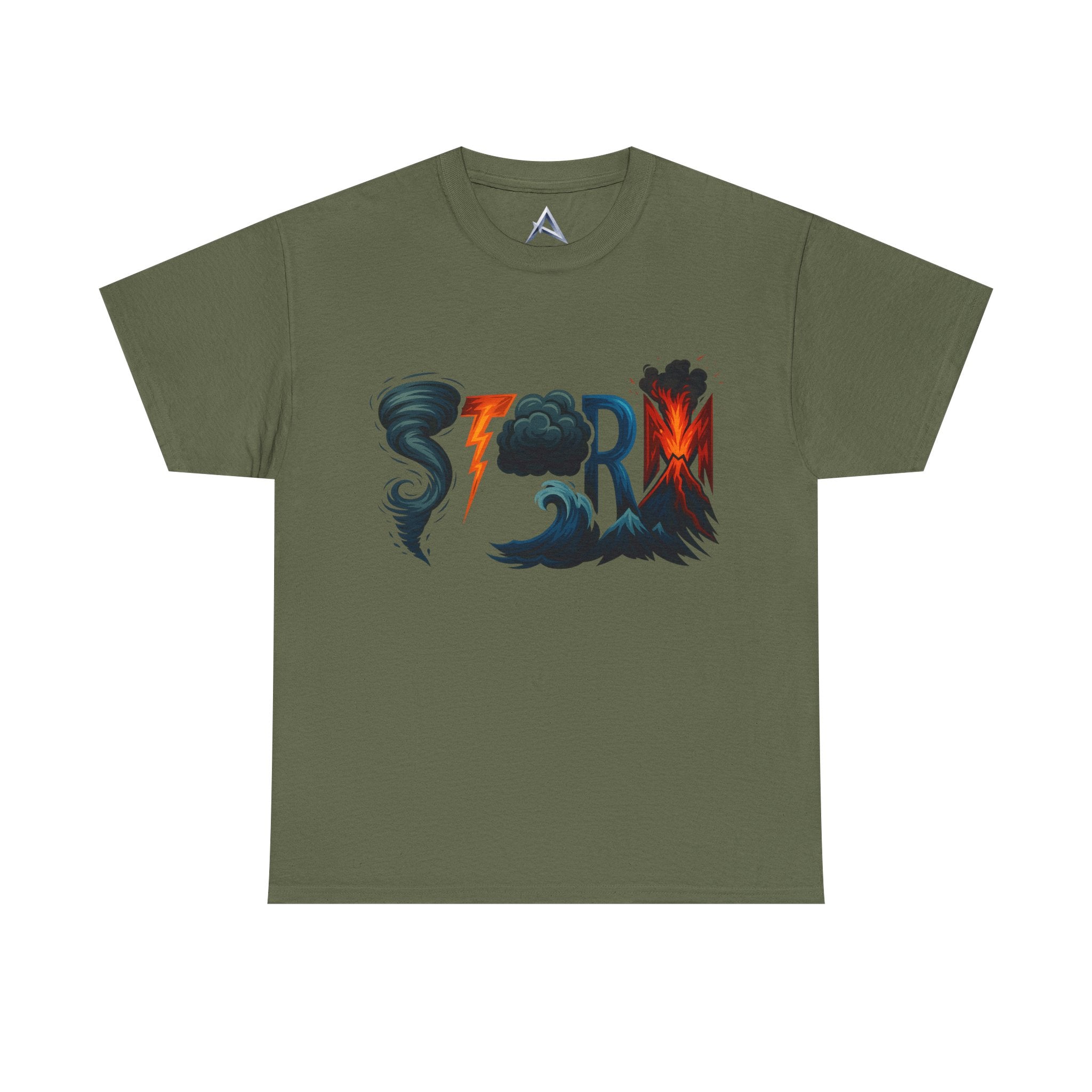 Storm Vibrant Graphic Unisex Heavy Cotton Tee