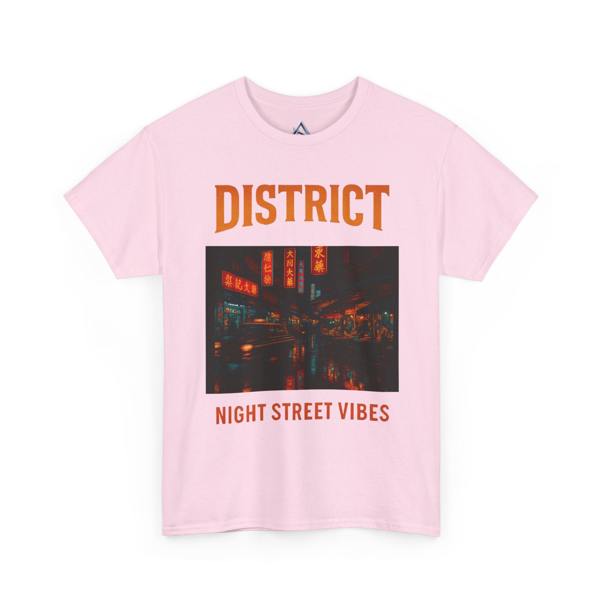 District Night Street Vibes Unisex Heavy Cotton Tee