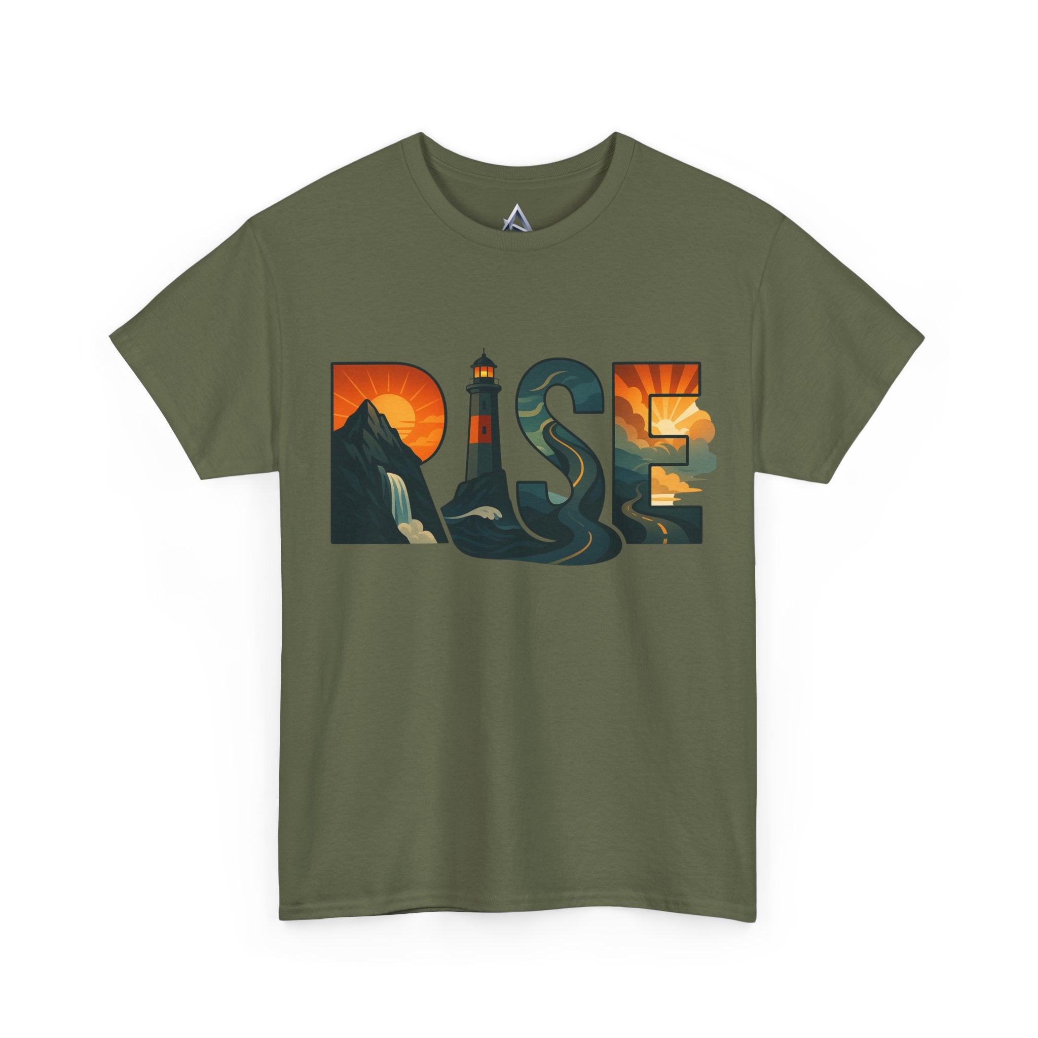 Inspire with the RISE Unisex Heavy Cotton Tee