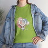 Artistic Female Symbol Unisex Heavy Cotton Tee
