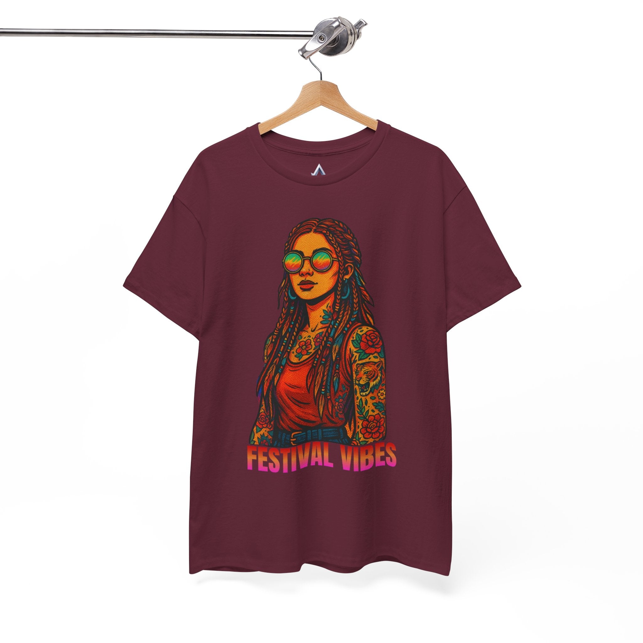 Festival Vibes Unisex Heavy Cotton Tee