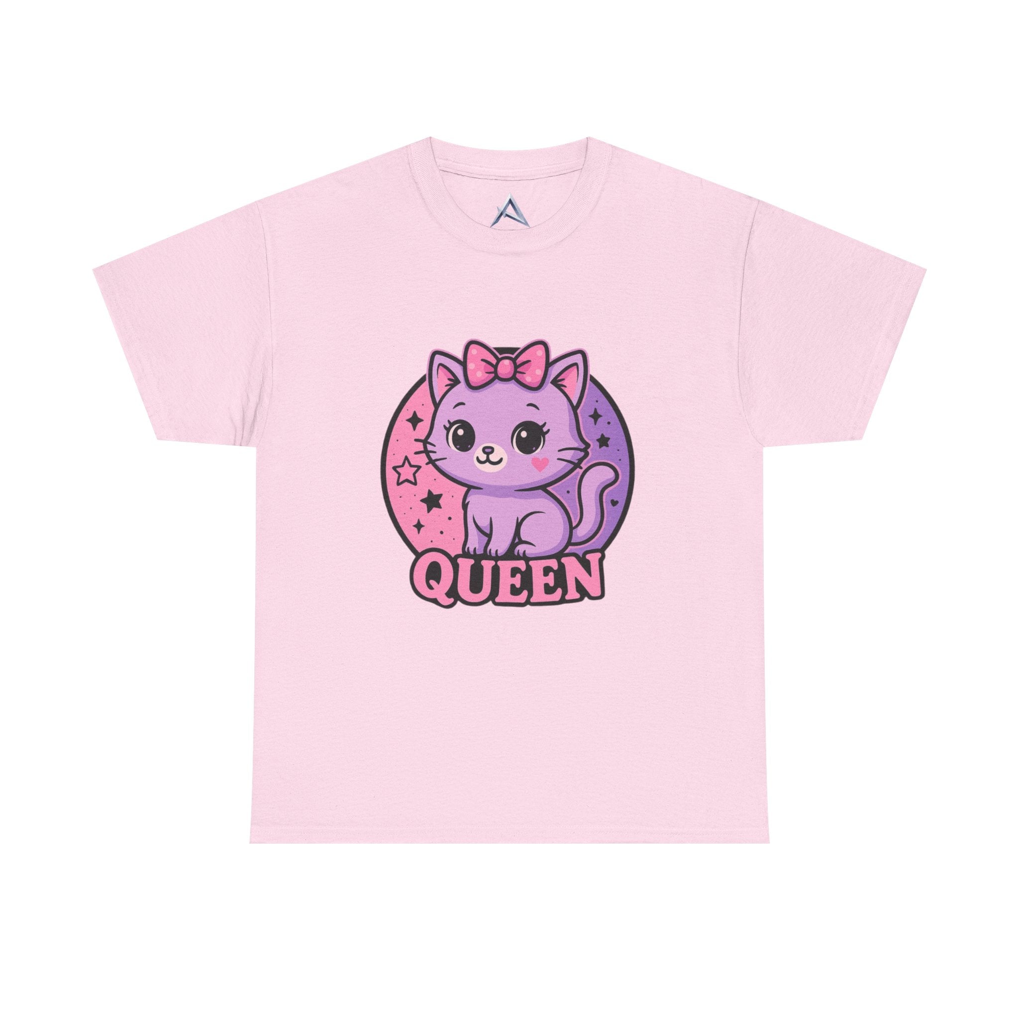 Cute Cat Queen Unisex Heavy Cotton Tee