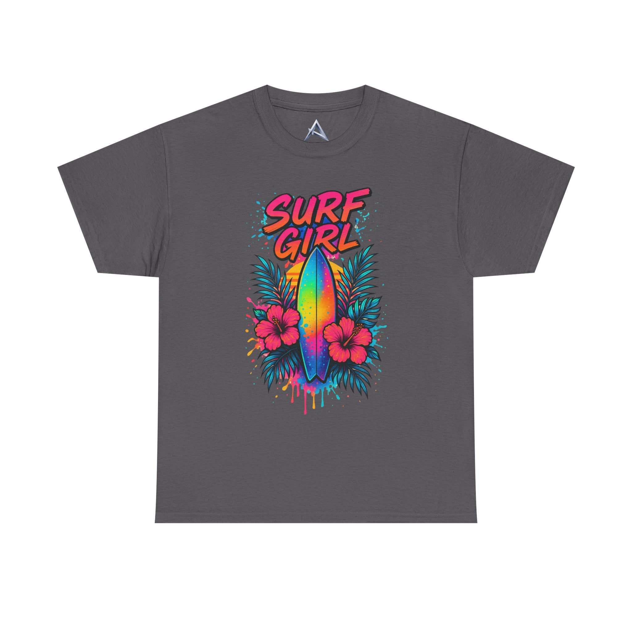 Surf Girl Vintage Heavy Cotton Tee