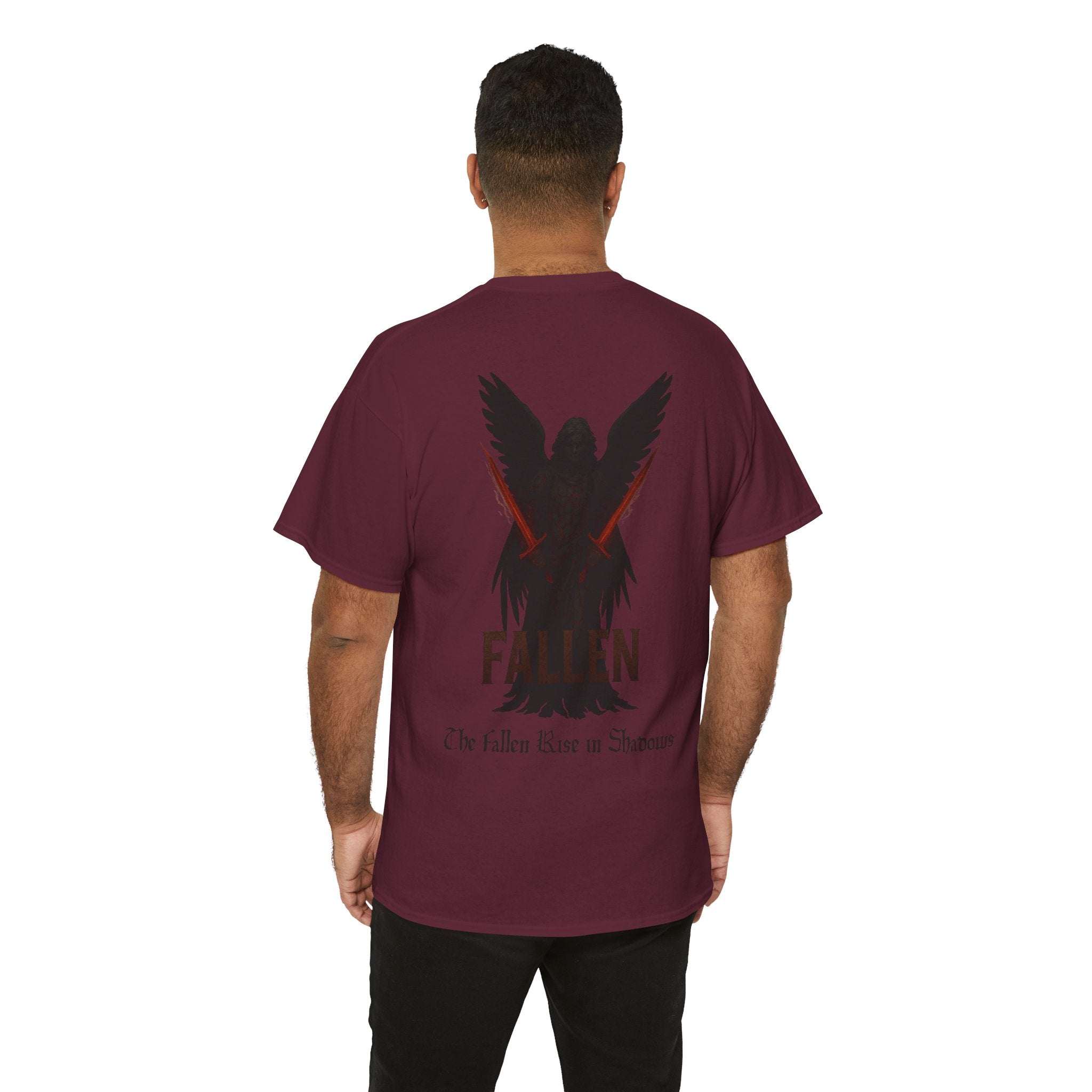 Fallen Dark Angel Unisex Heavy Cotton Tee