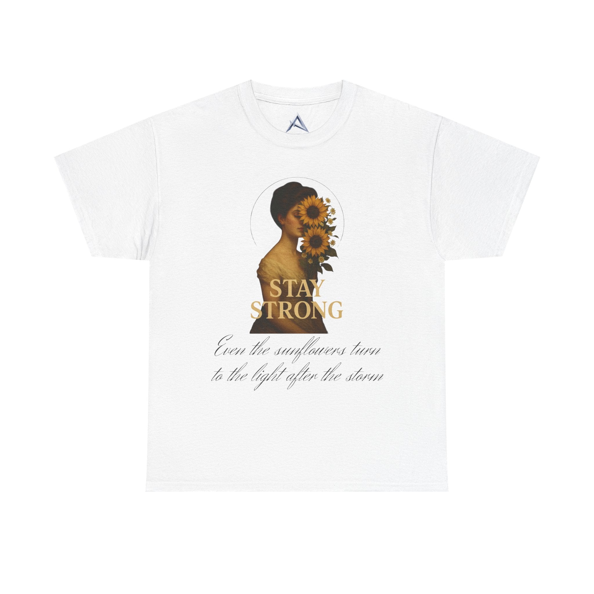 Inspirational Sunflower Heavy Cotton Tee