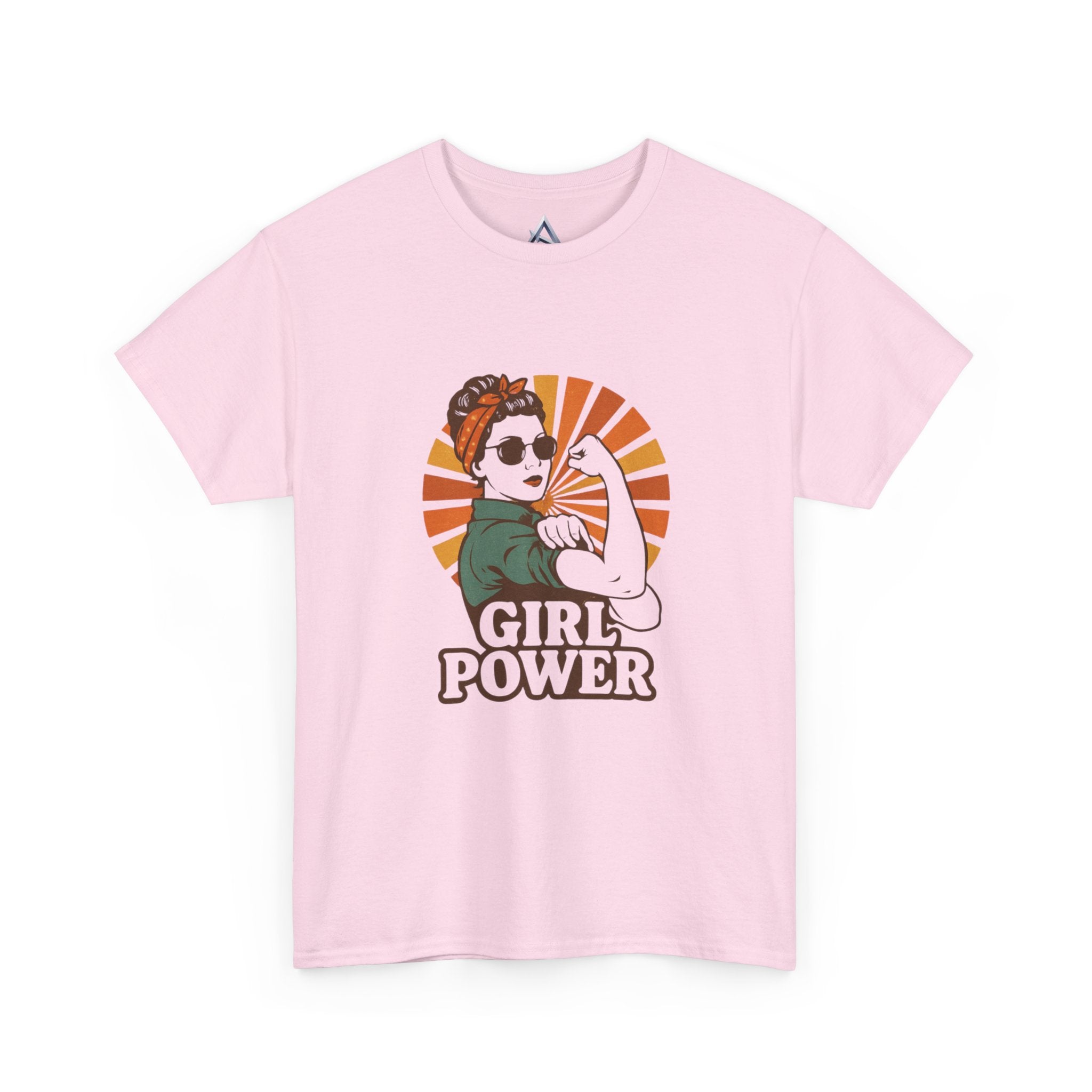 Empowering Girl Power Heavy Cotton Tee