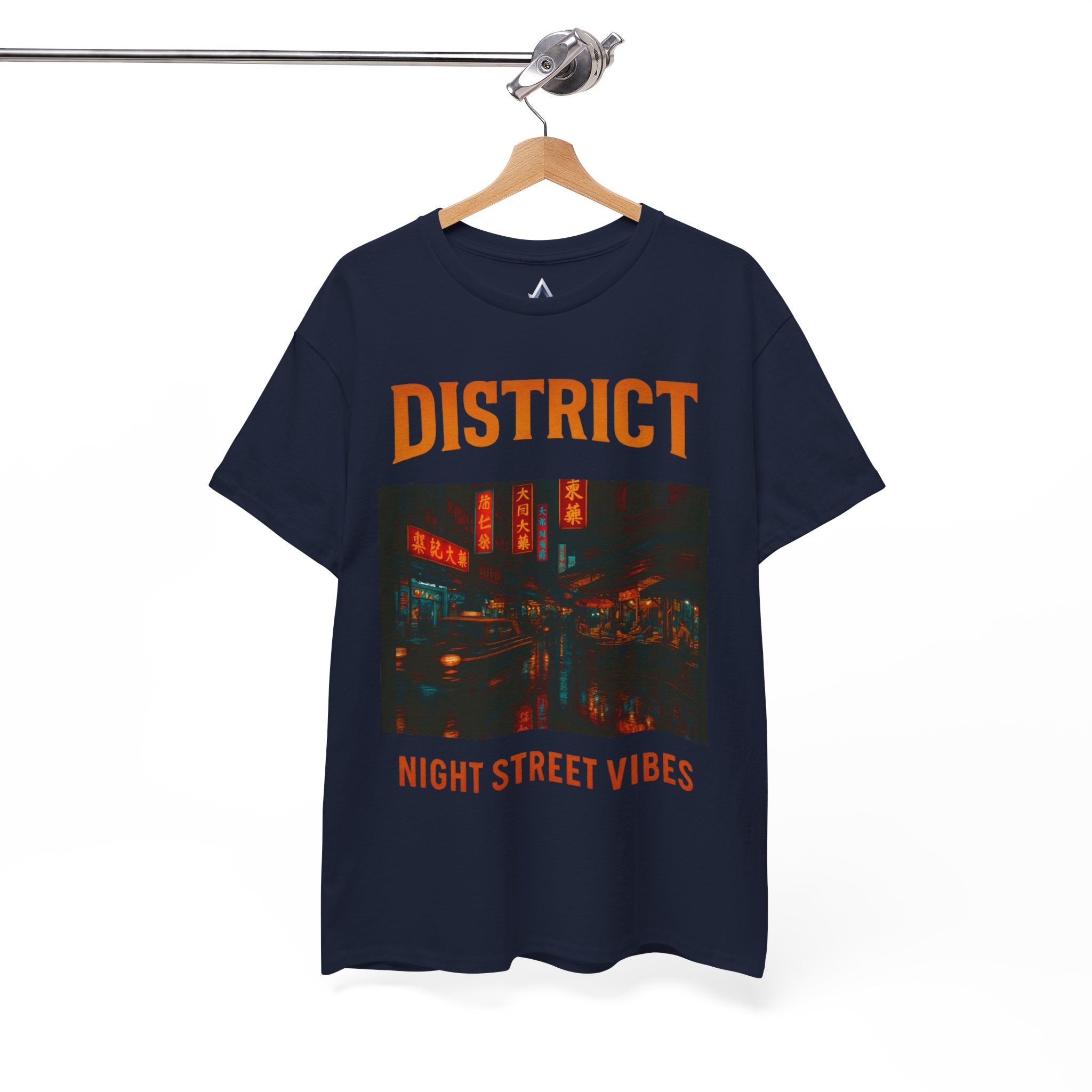 District Night Street Vibes Unisex Heavy Cotton Tee