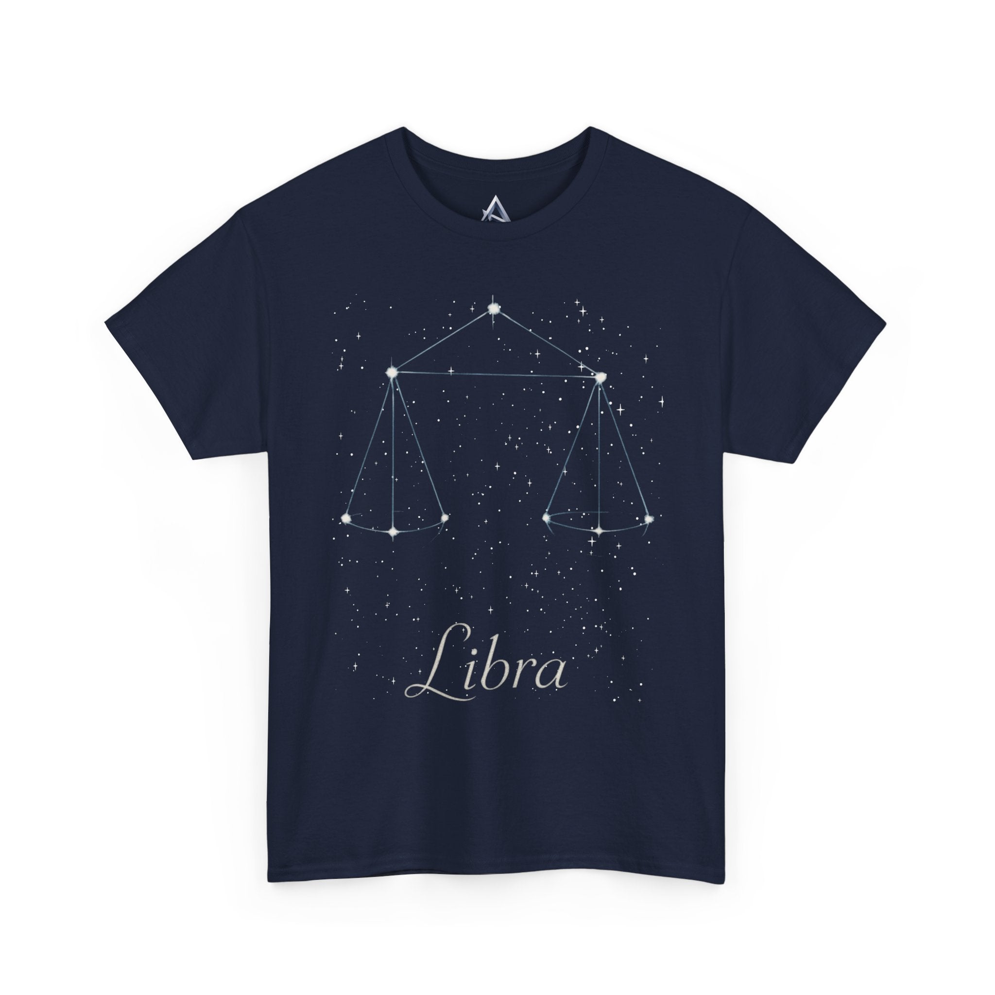 Libra Constellation Unisex Heavy Cotton Tee