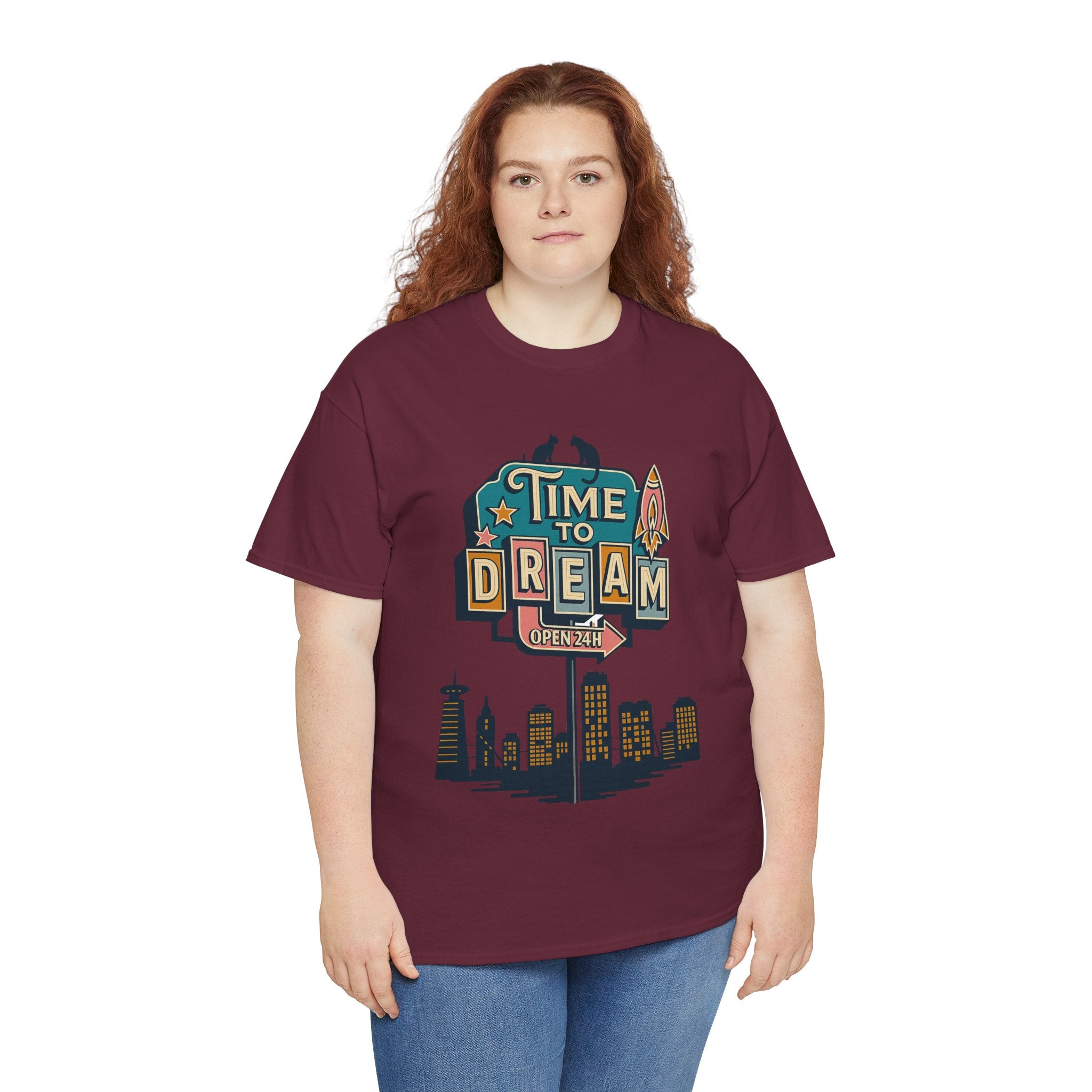 Dream Town Unisex Heavy Cotton Tee