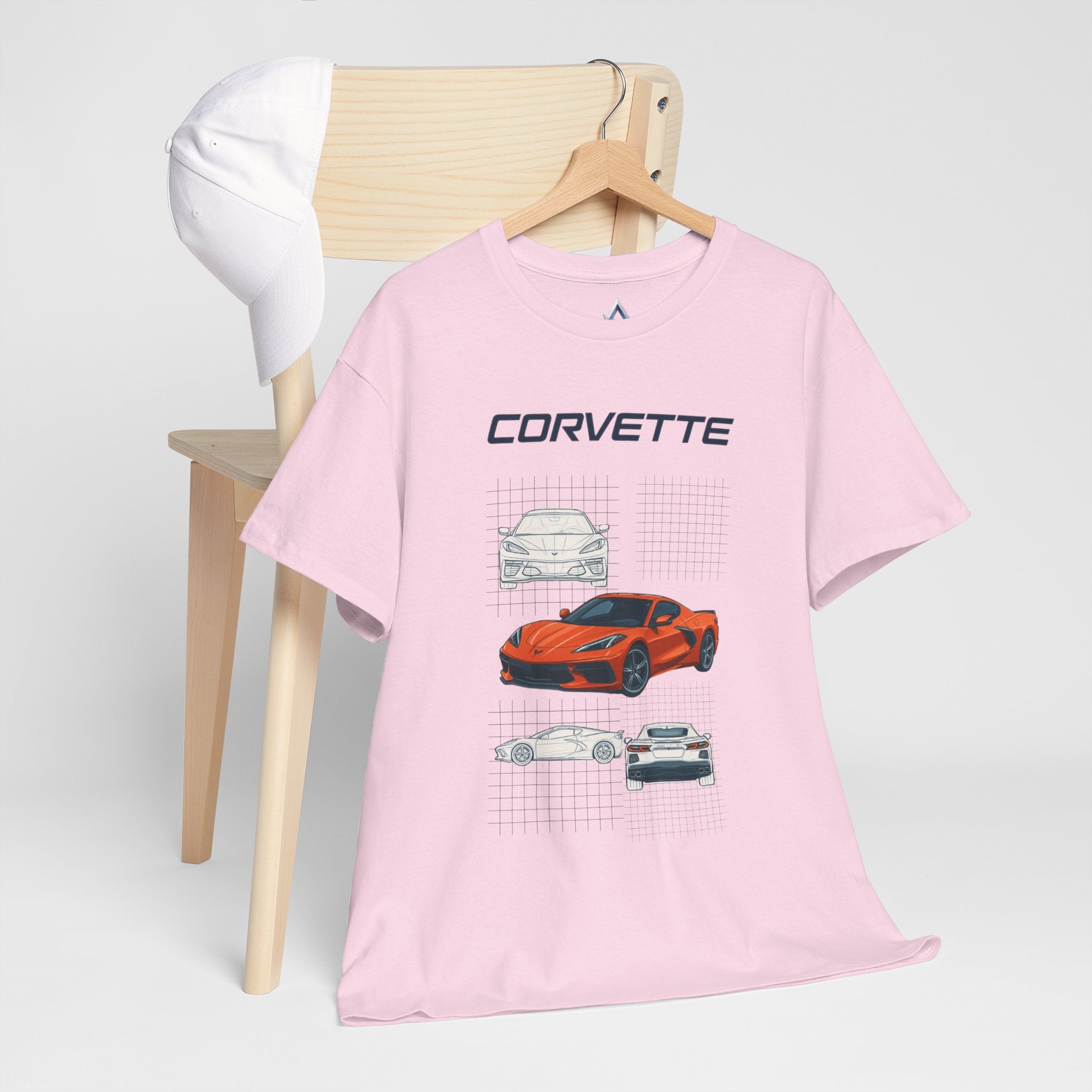 Corvette Enthusiast Heavy Cotton Tee