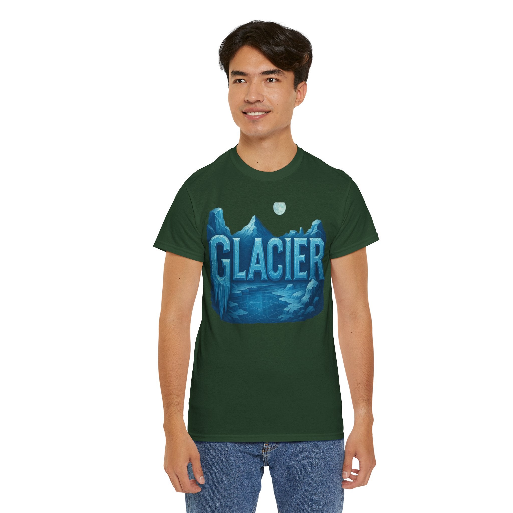 Glacier Graphic Unisex Heavy Cotton Tee