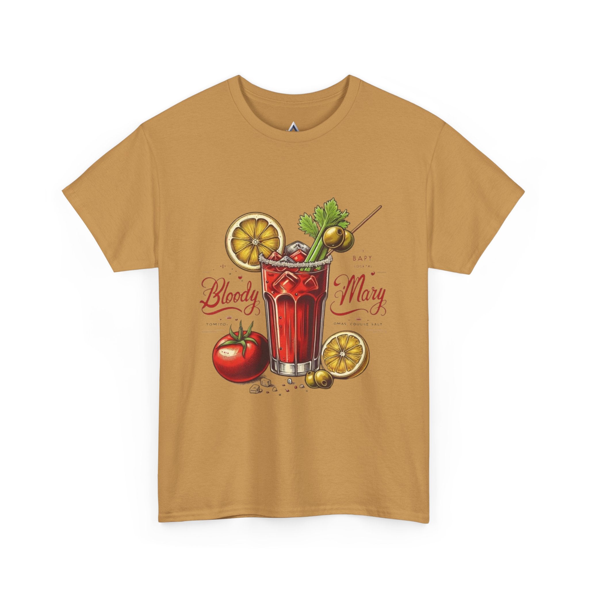 Bloody Mary Cocktail Unisex Heavy Cotton Tee