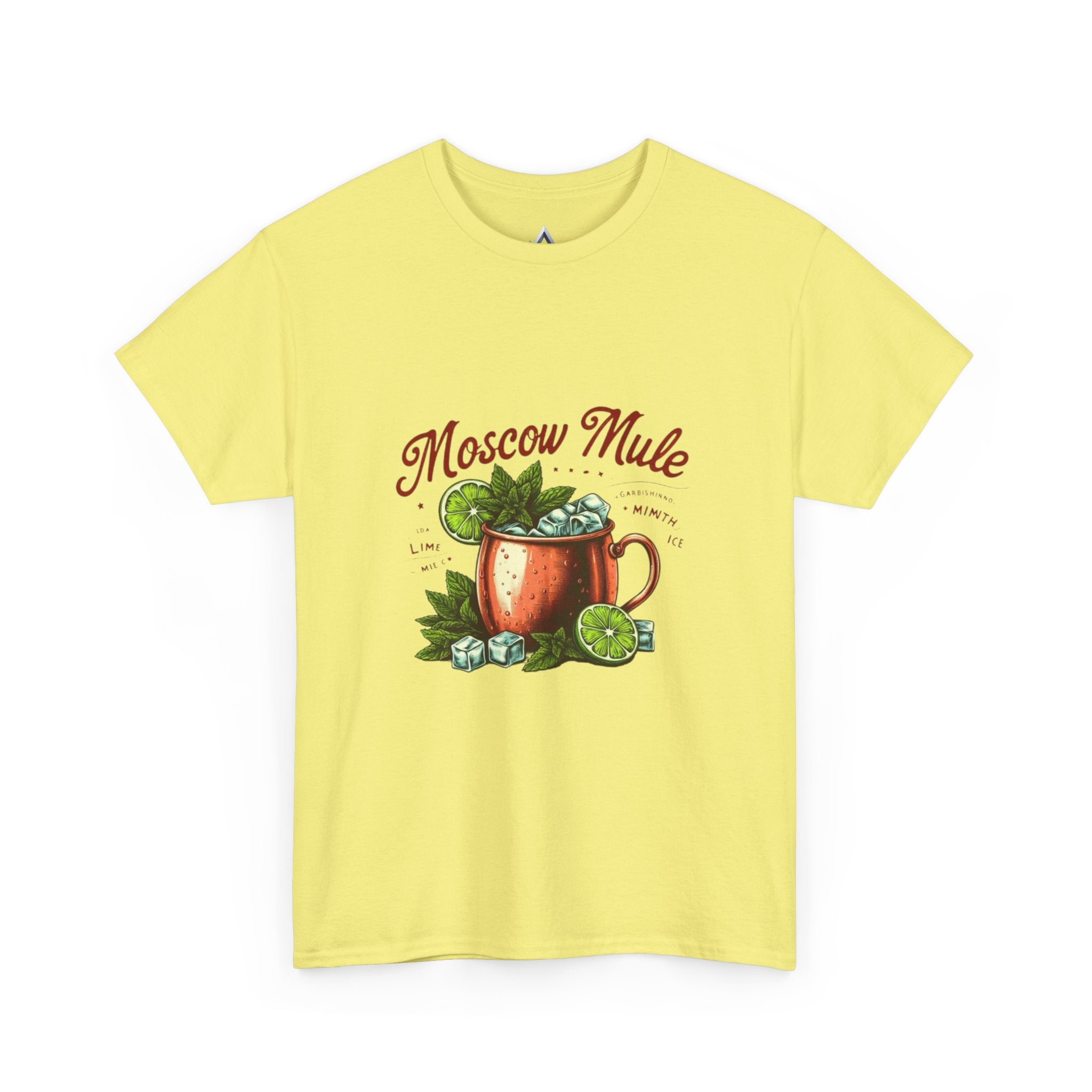 Moscow Mule Cocktail Unisex Heavy Cotton Tee