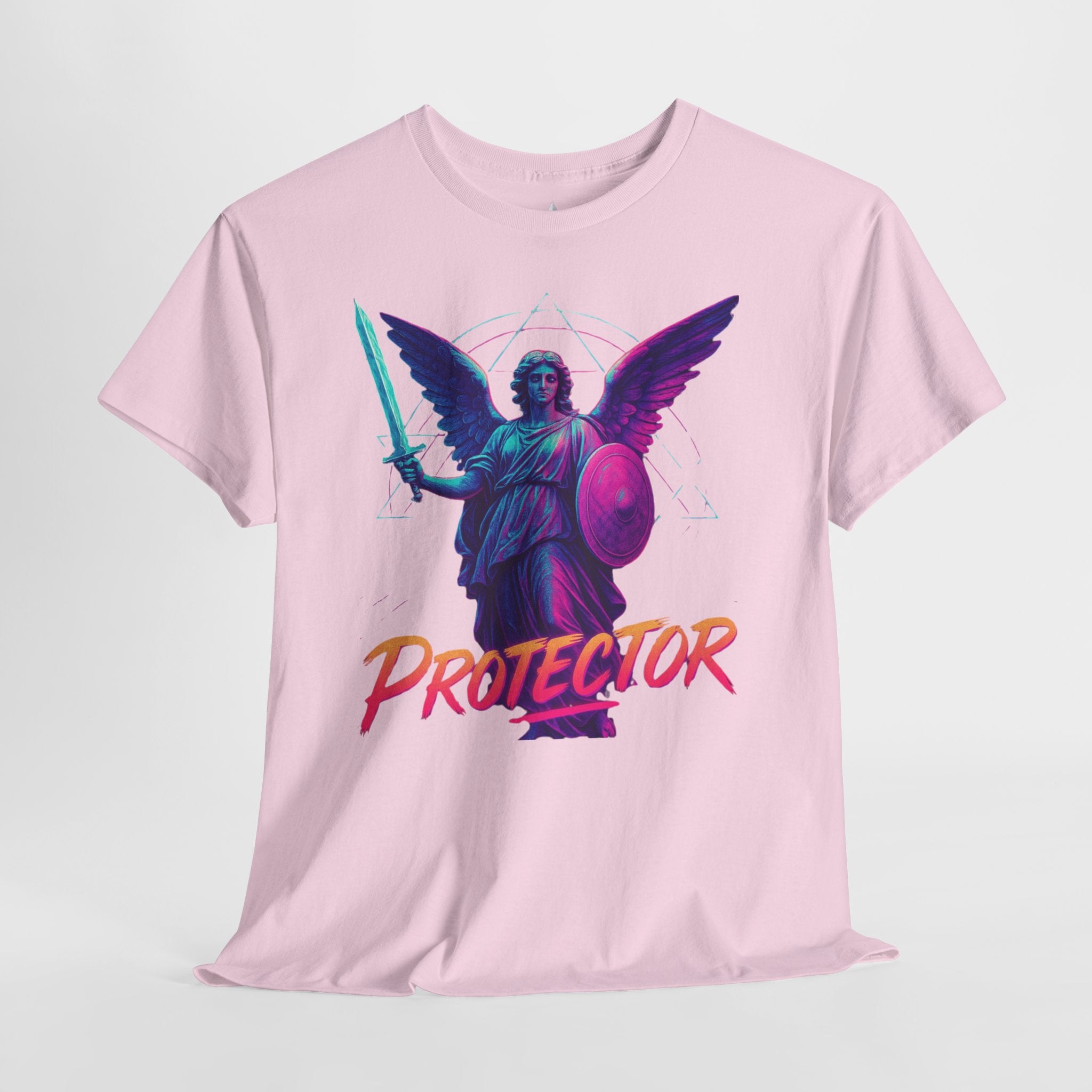 Vibrant Guardian Protector Graphic Heavy Cotton Tee