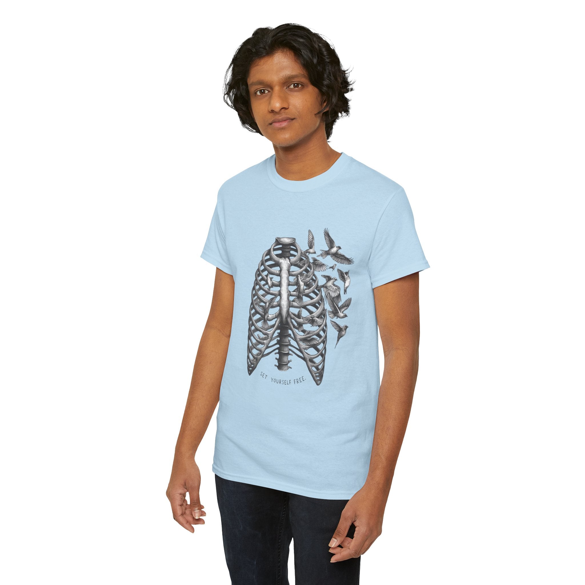 Botanical Lungs Unisex Heavy Cotton Tee