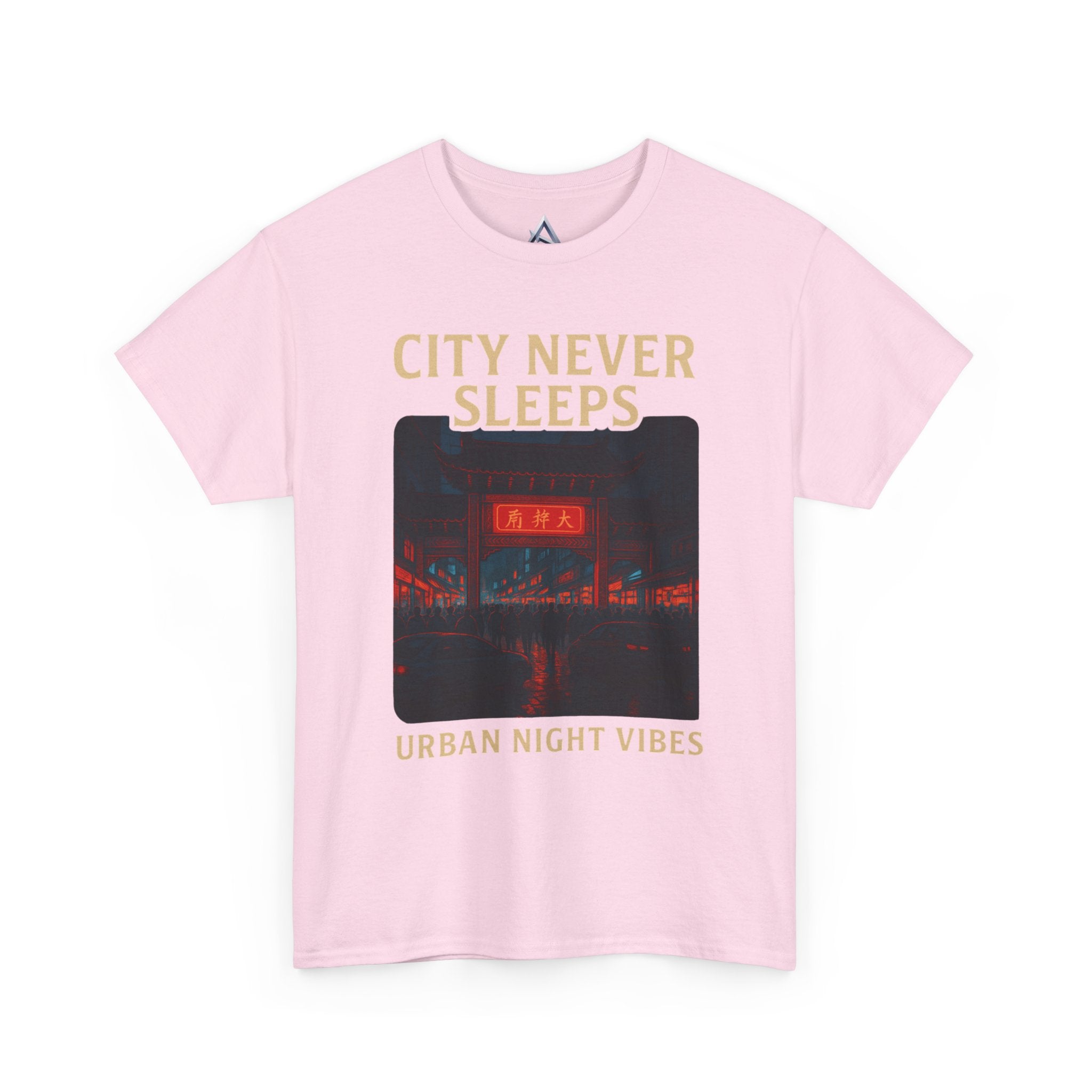 Urban City Night Vibes Unisex Heavy Cotton Tee
