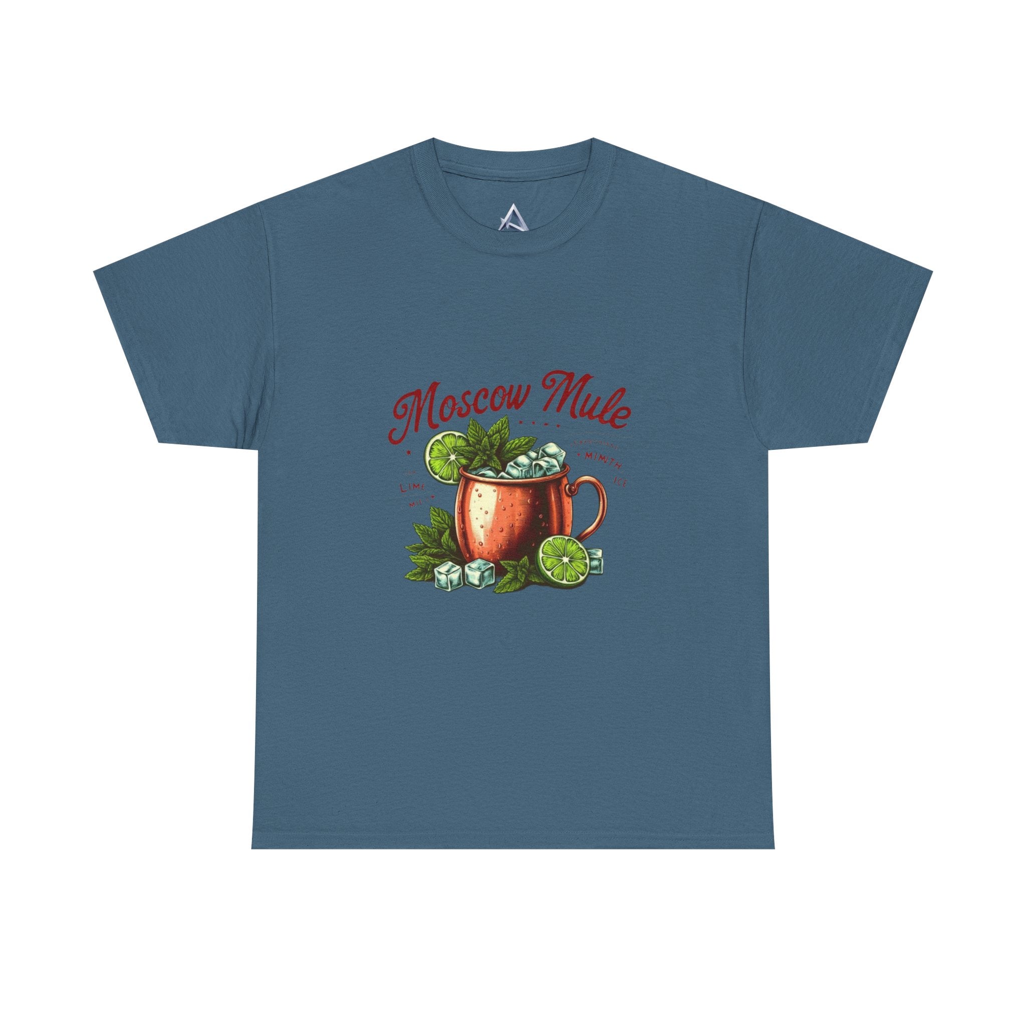 Moscow Mule Cocktail Unisex Heavy Cotton Tee