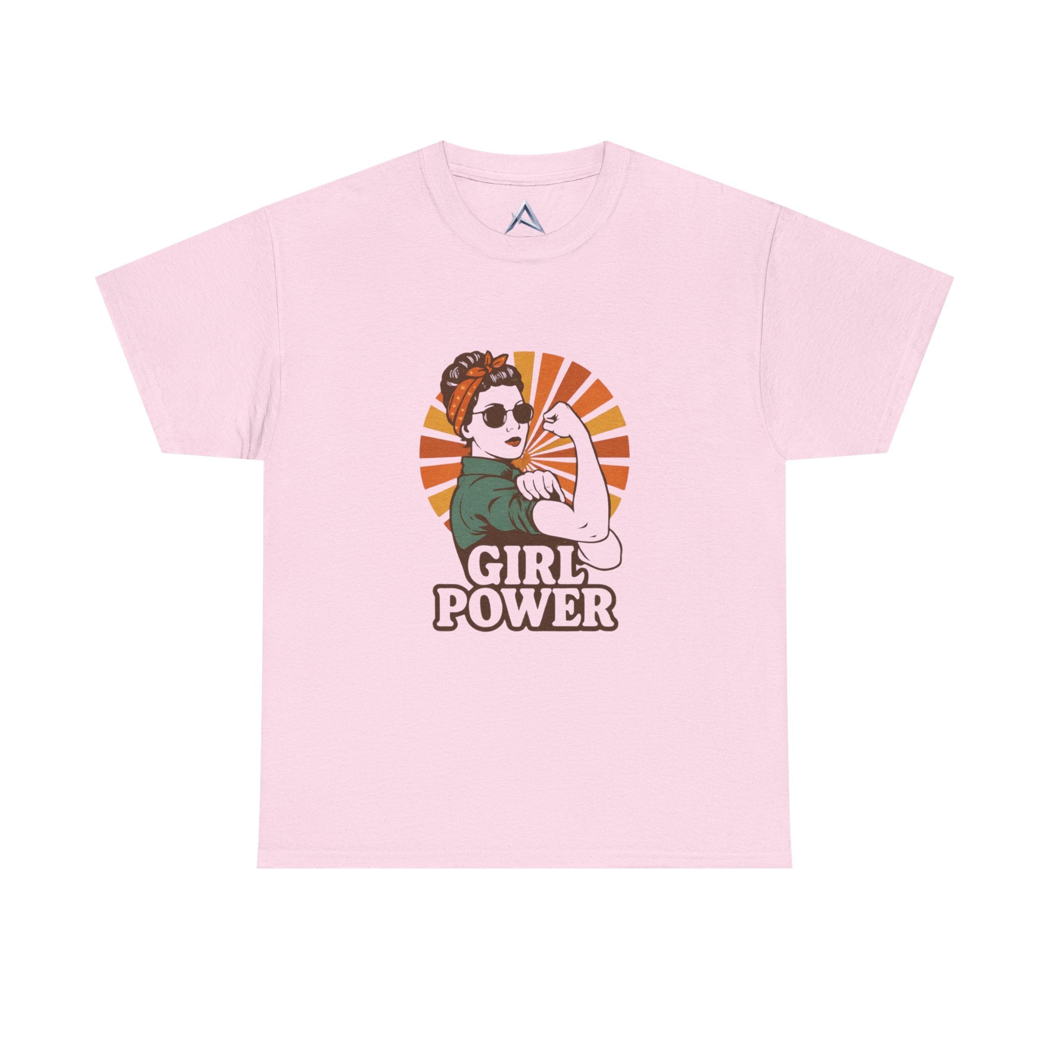 Empowering Girl Power Heavy Cotton Tee
