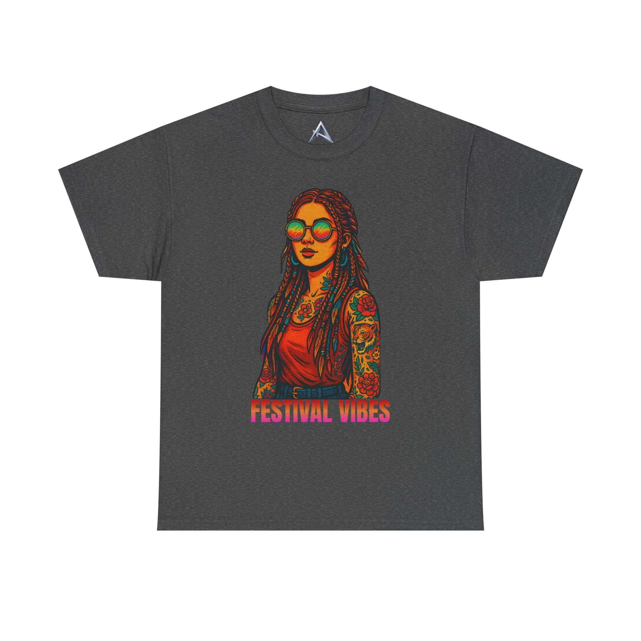 Festival Vibes Unisex Heavy Cotton Tee