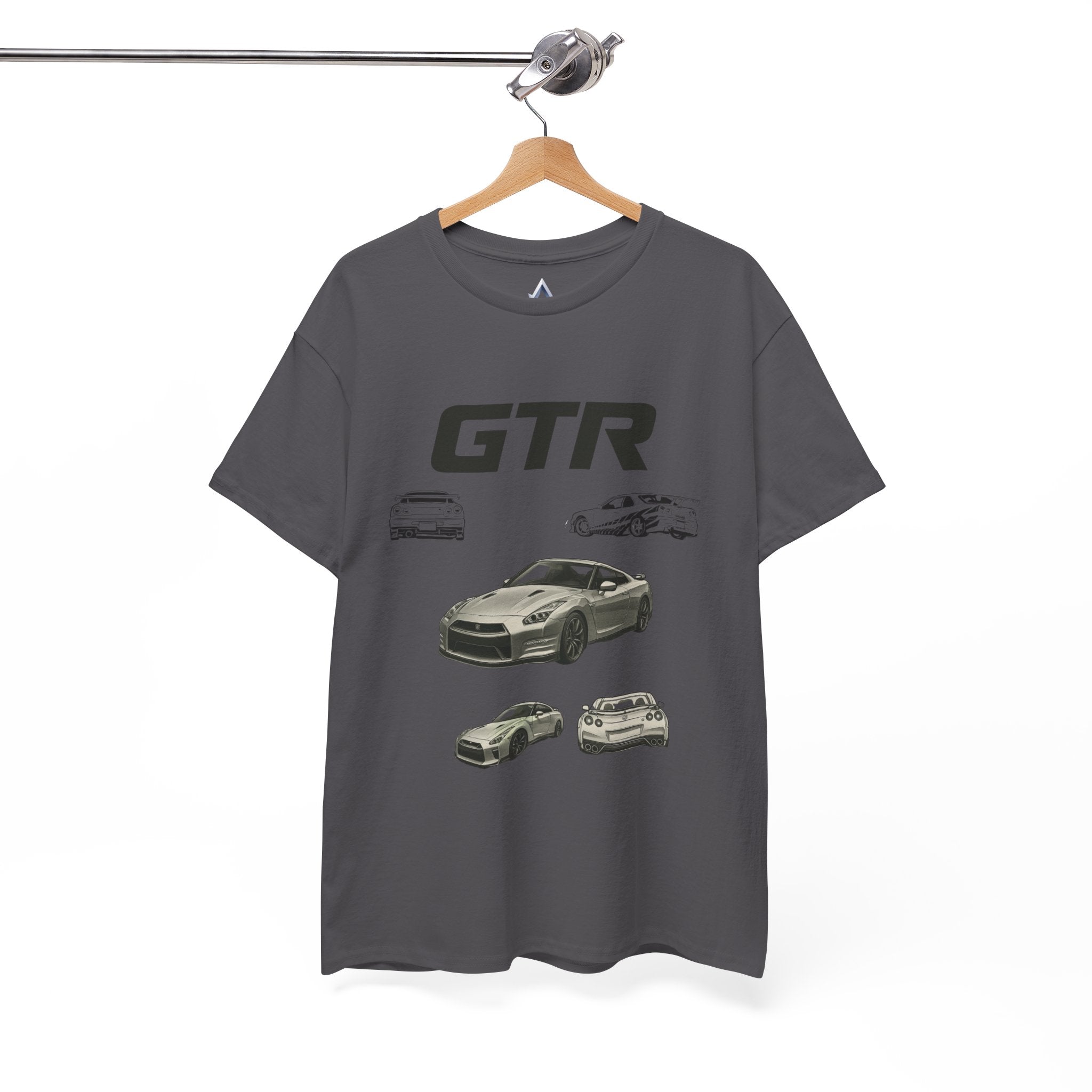 GTR Car Enthusiast Graphic Heavy Cotton Tee