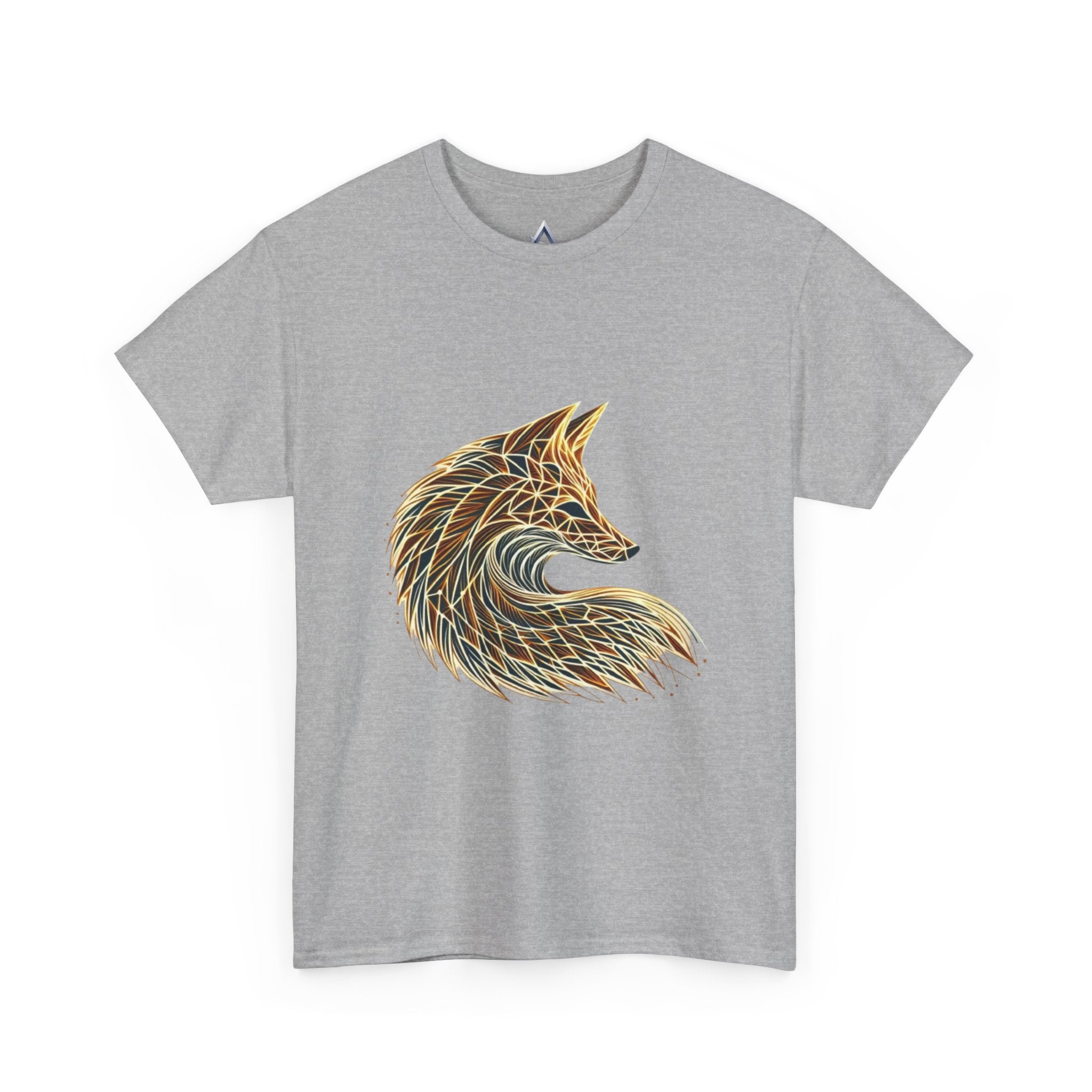 Natural Wolf Graphic Unisex Heavy Cotton Tee