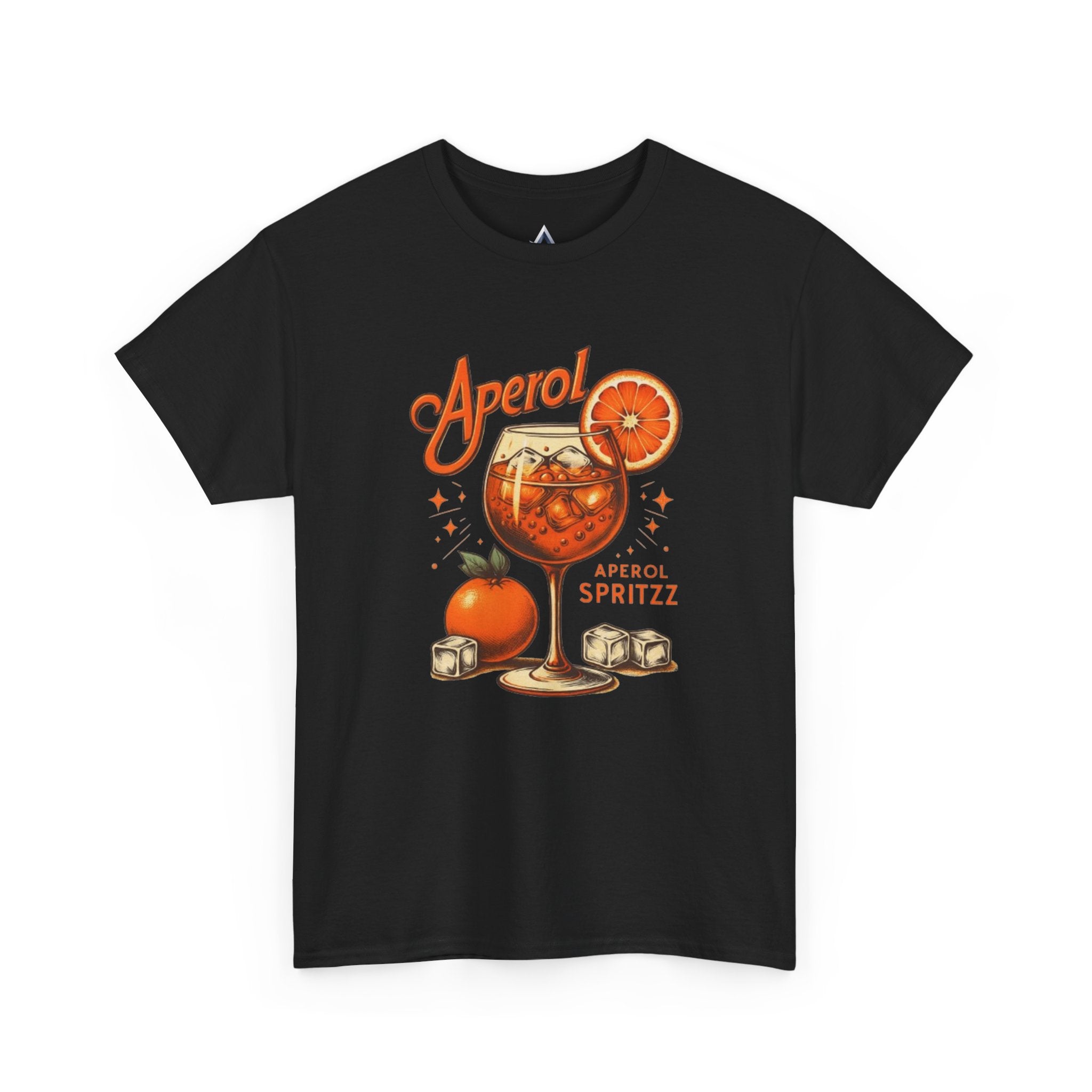 Aperol Spritz Cocktail Unisex Heavy Cotton Tee