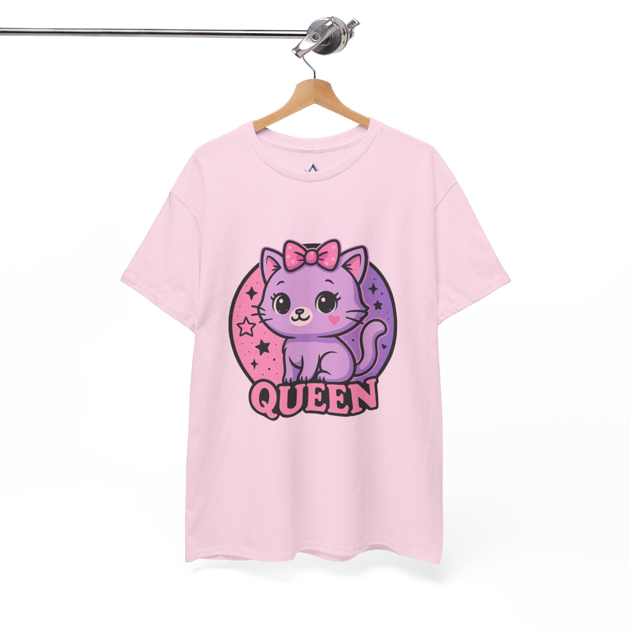 Cute Cat Queen Unisex Heavy Cotton Tee