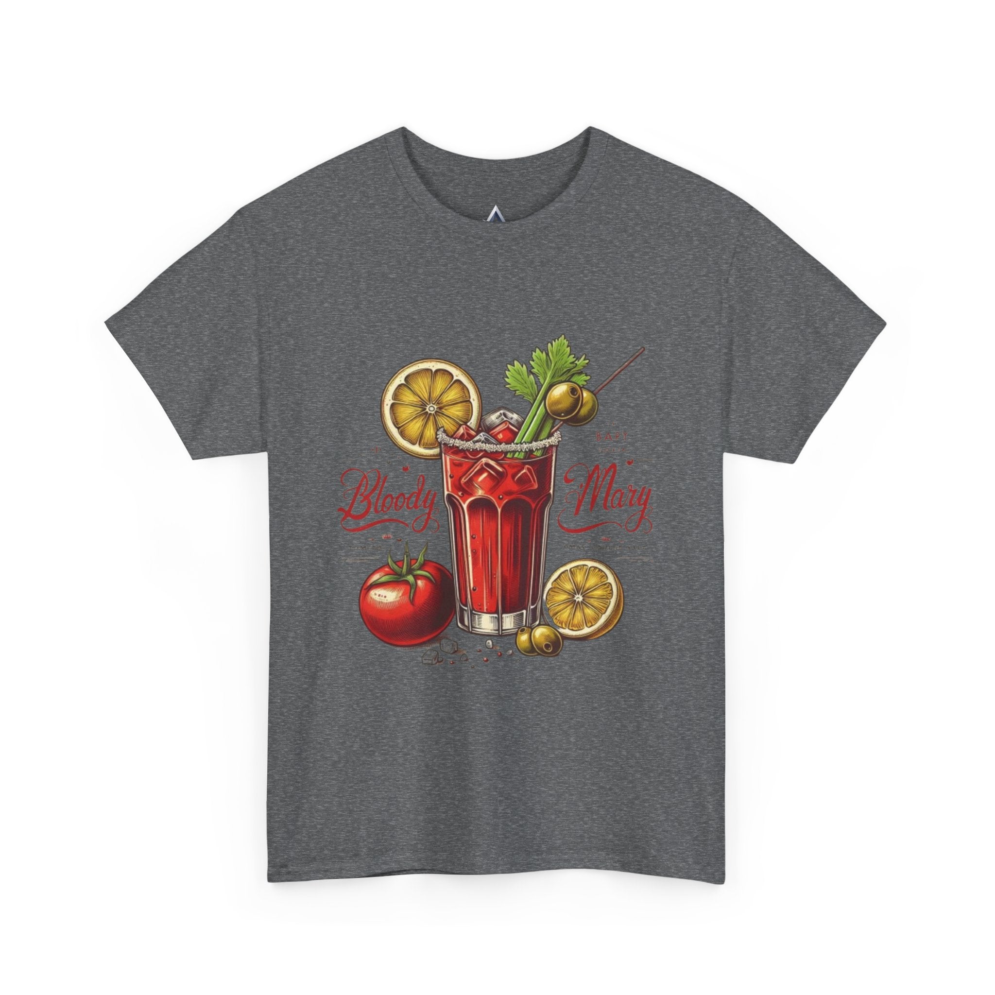 Bloody Mary Cocktail Unisex Heavy Cotton Tee