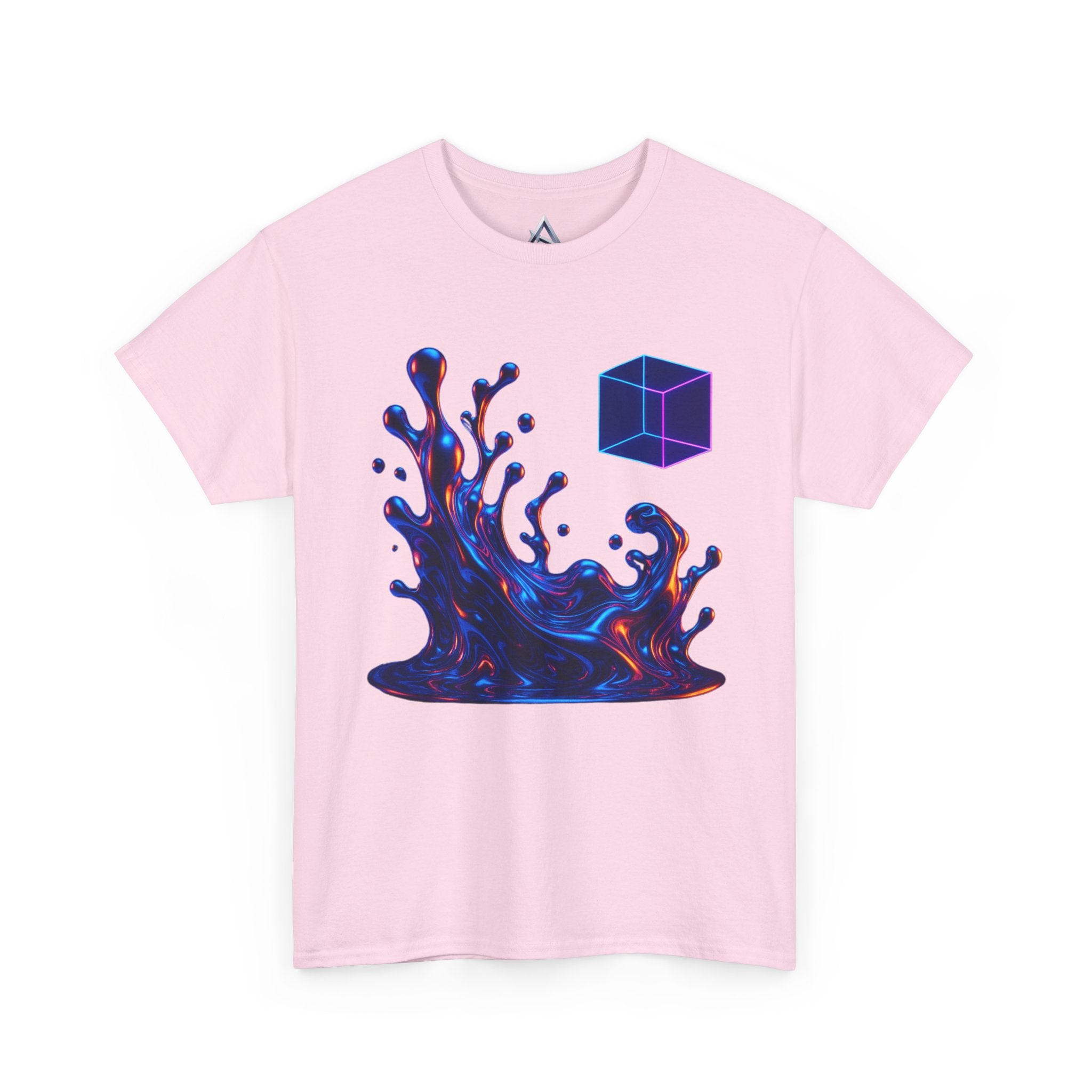 Vibrant Splash Art Unisex Heavy Cotton Tee