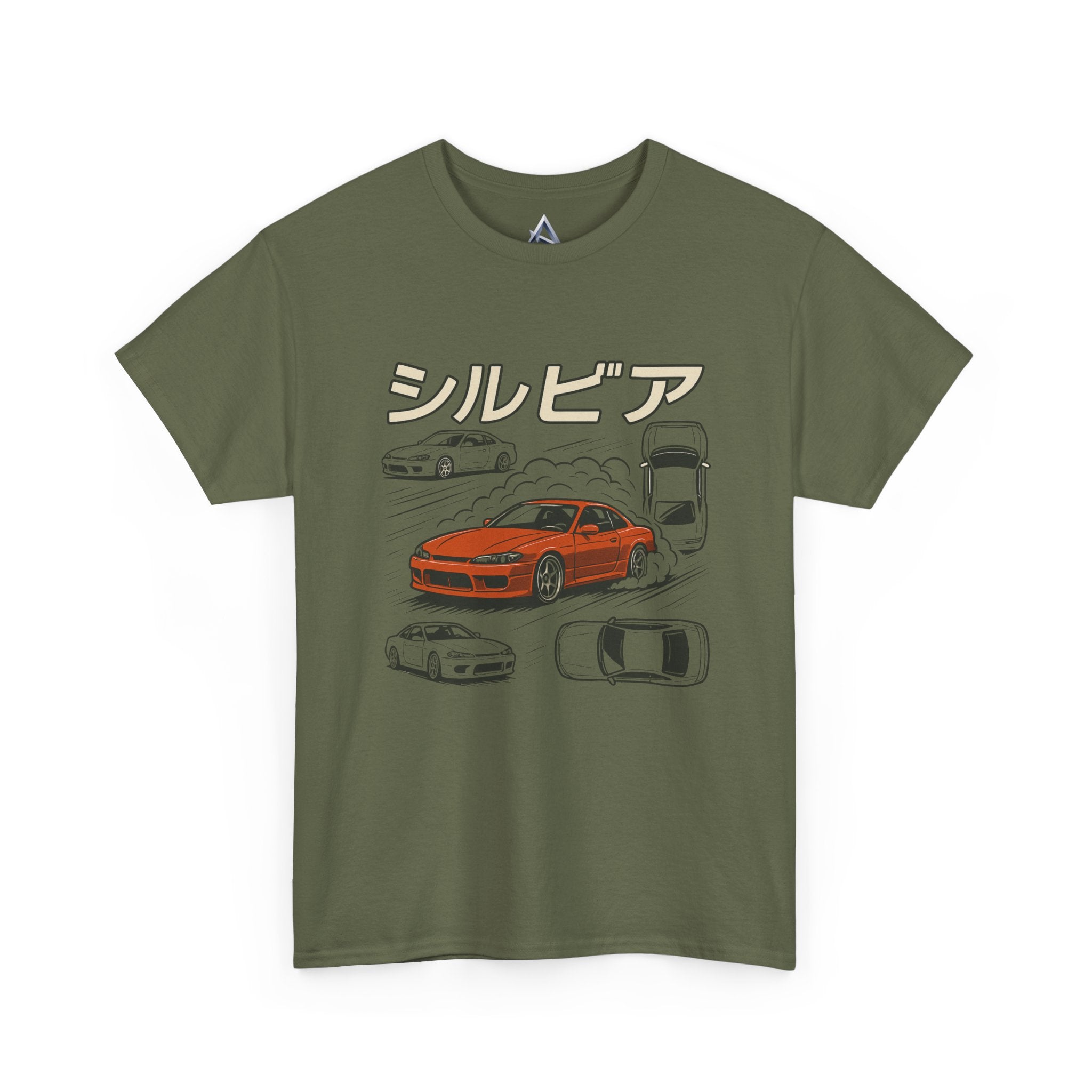 Stylish Car Graphic Unisex Heavy Cotton Tee