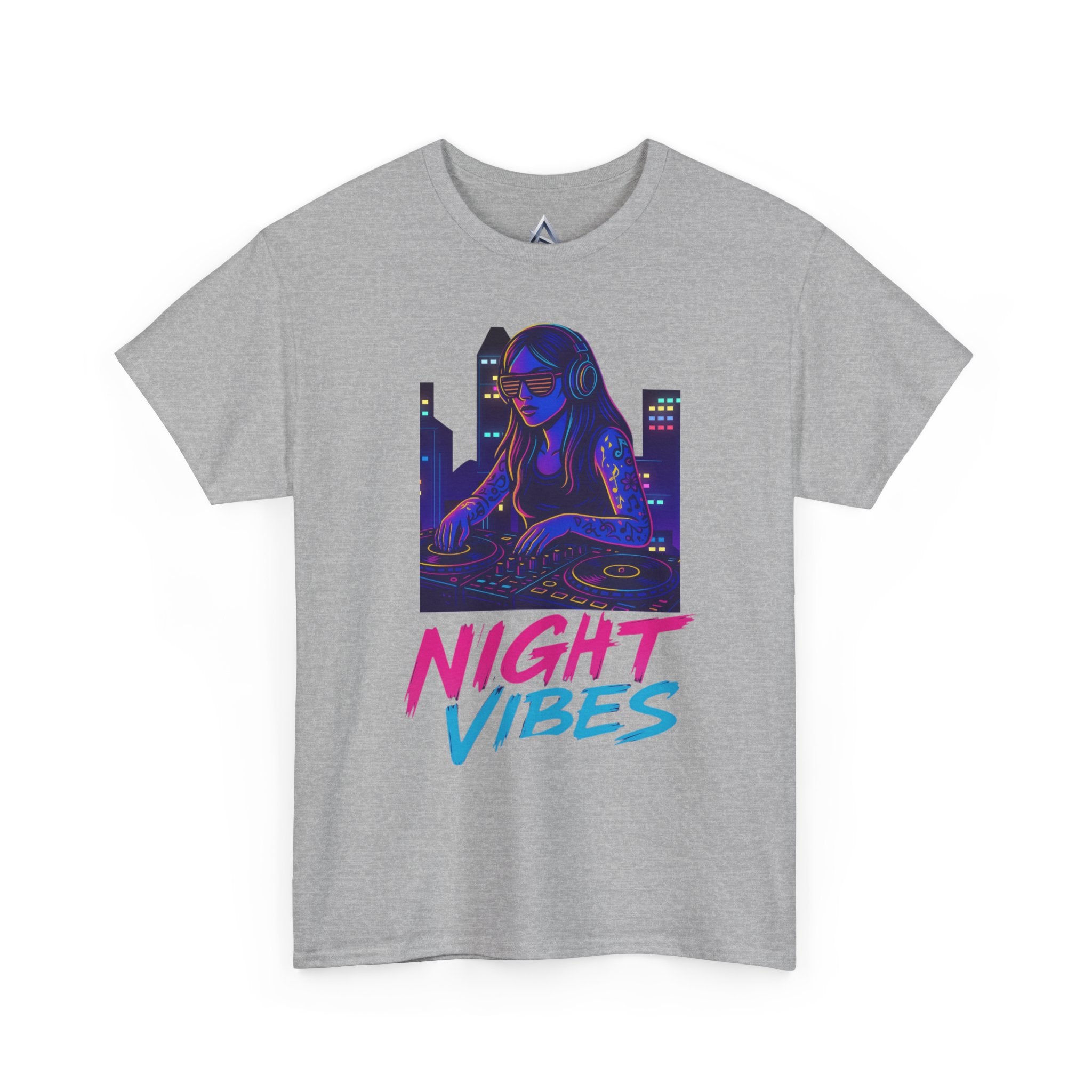 Night Vibes Unisex Heavy Cotton Tee