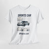 Sporty Car Graphic Heavy Cotton Tee