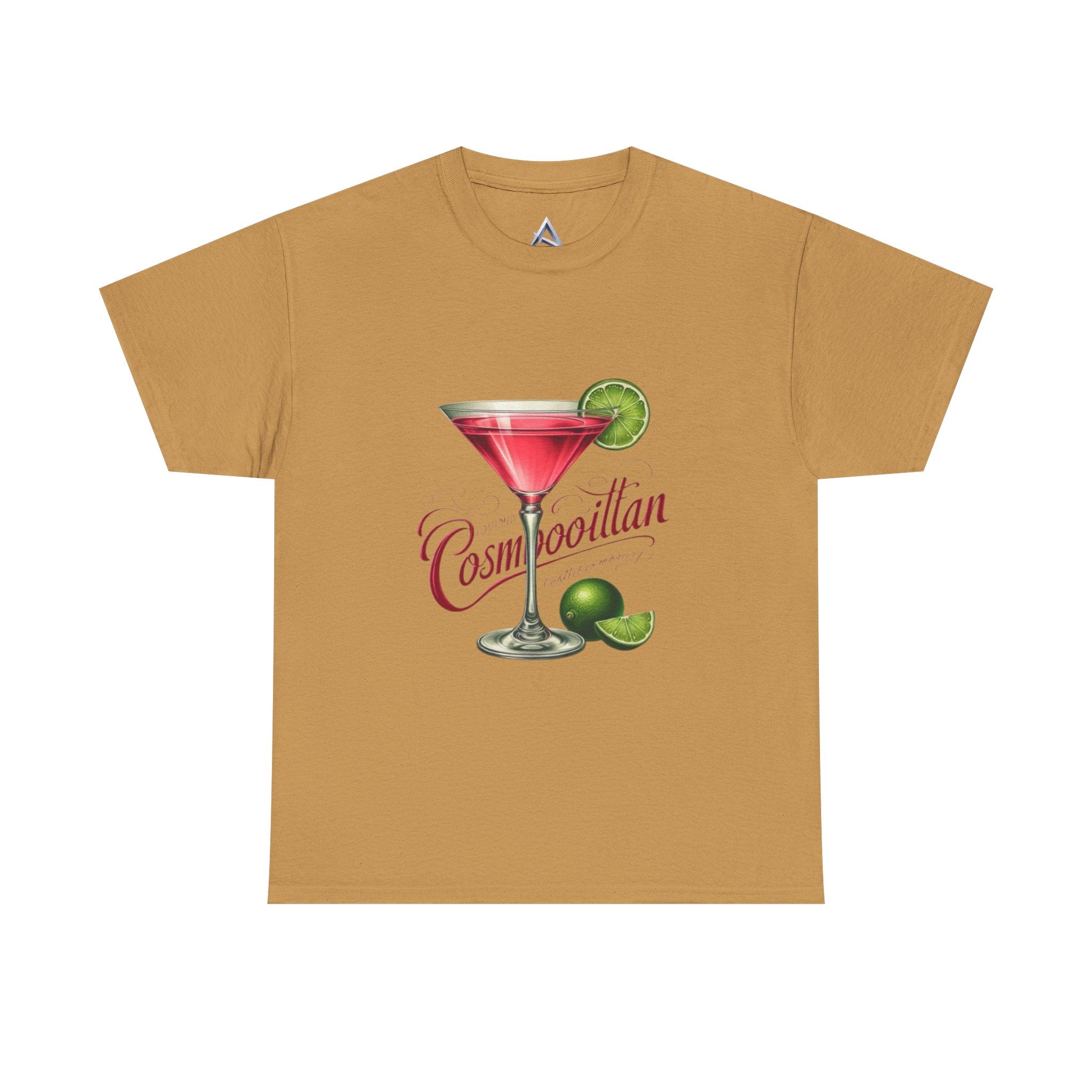 Cosmopolitan Cocktail Unisex Heavy Cotton Tee