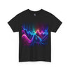 Vibrant Wave Graphic Heavy Cotton Tee