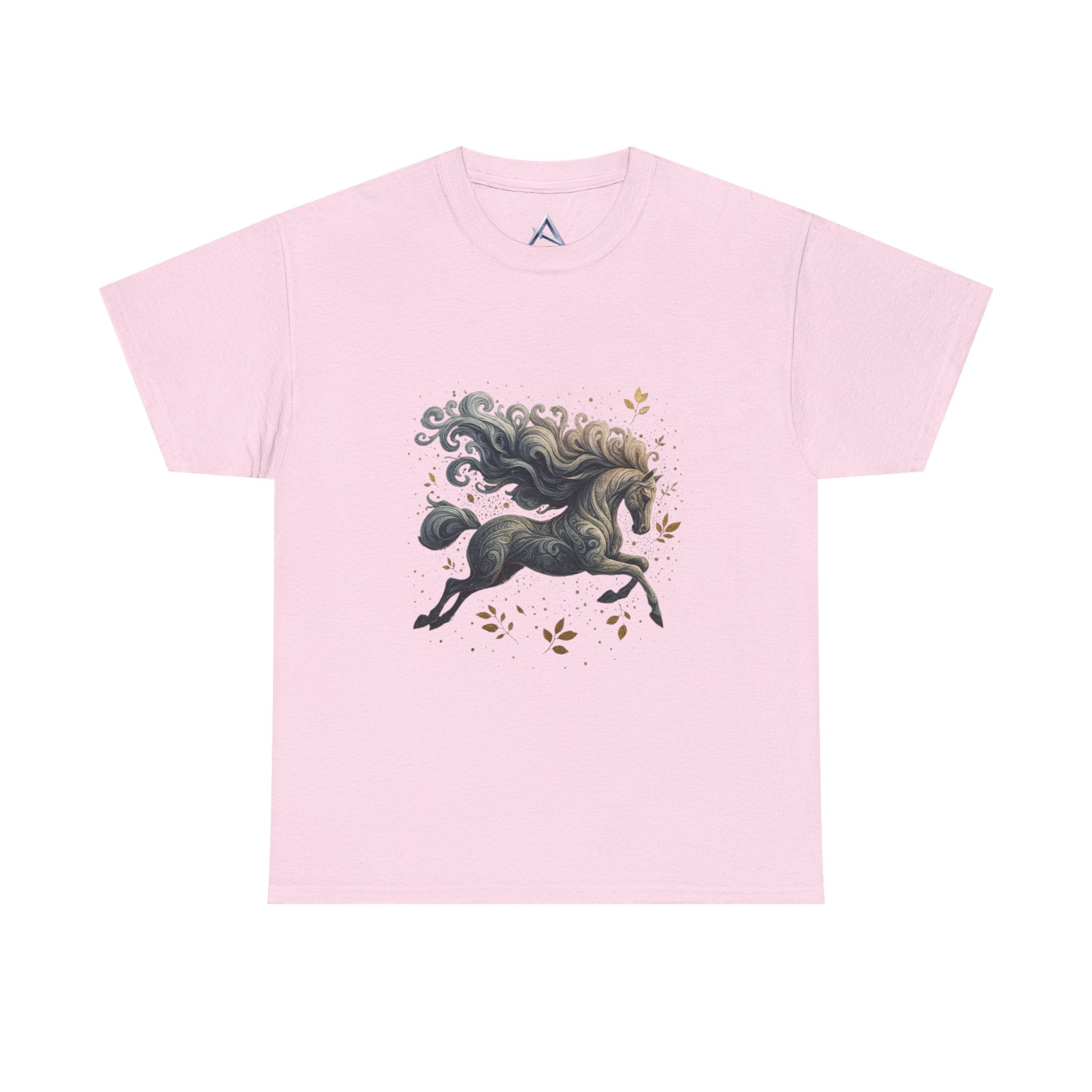 Majestic Horse Graphic Heavy Cotton Tee