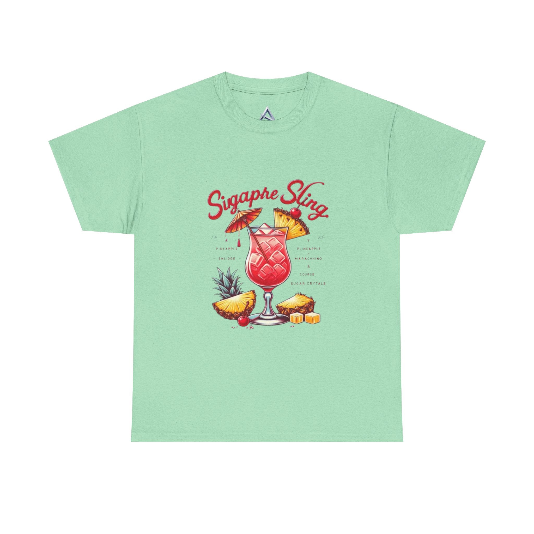 Sigapre Sling Cocktail Unisex Heavy Cotton Tee