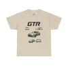 GTR Car Enthusiast Graphic Heavy Cotton Tee