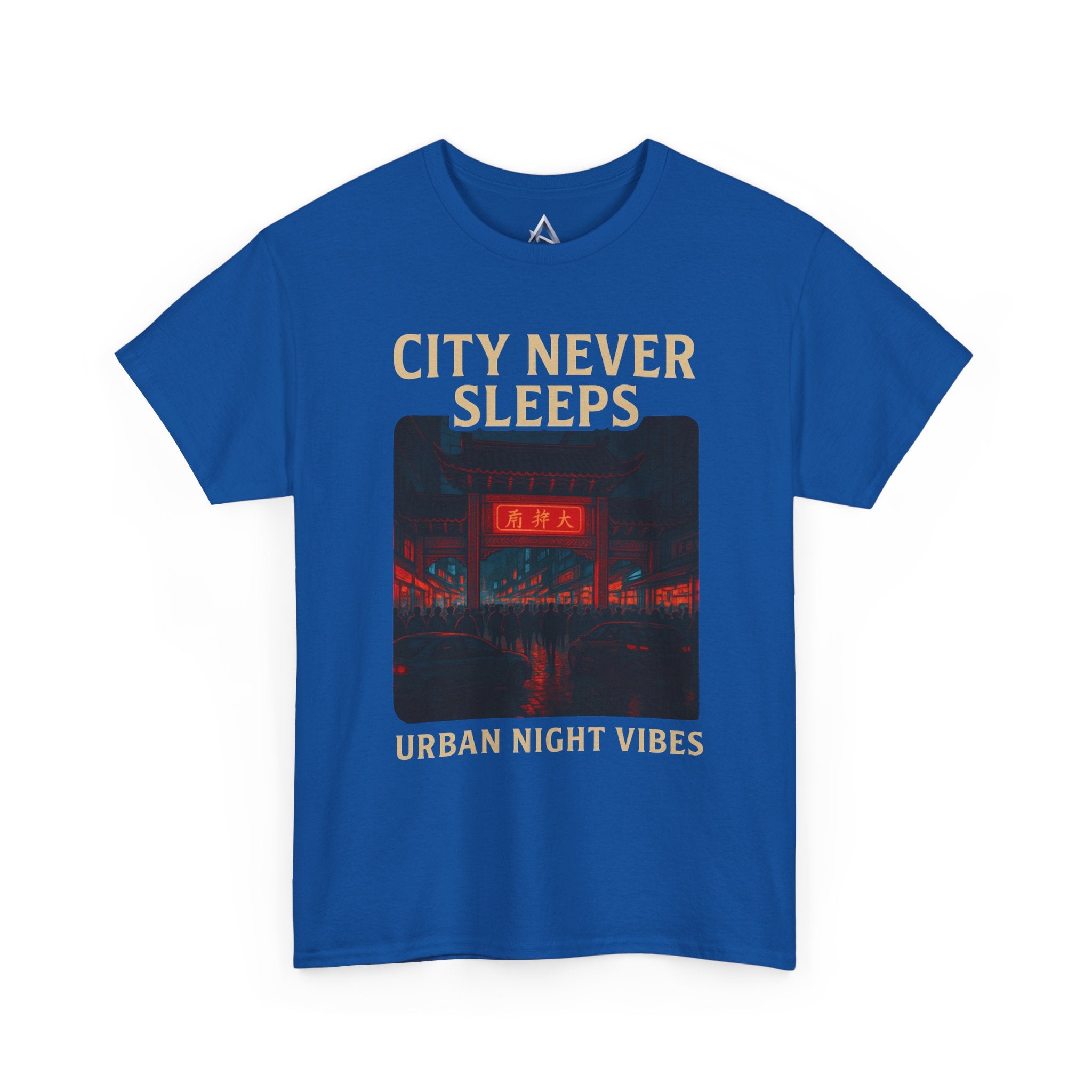 Urban City Night Vibes Unisex Heavy Cotton Tee