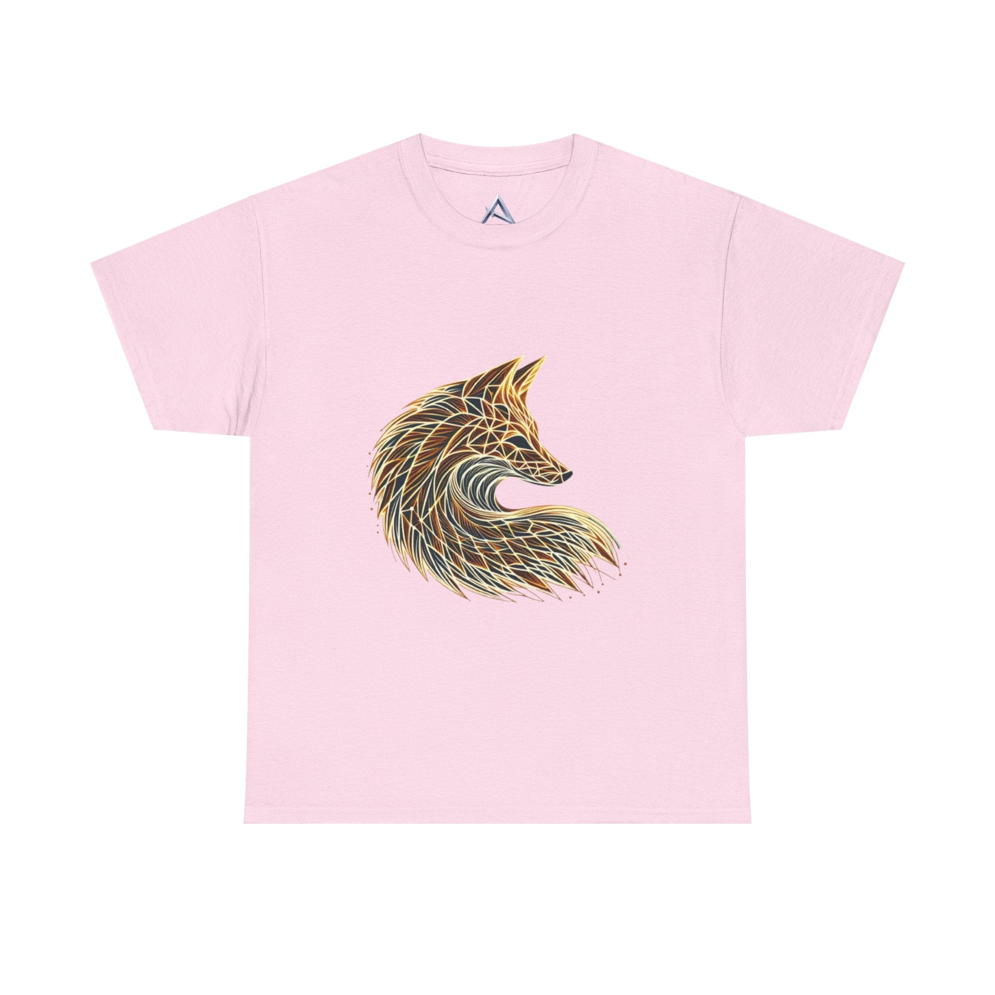 Natural Wolf Graphic Unisex Heavy Cotton Tee
