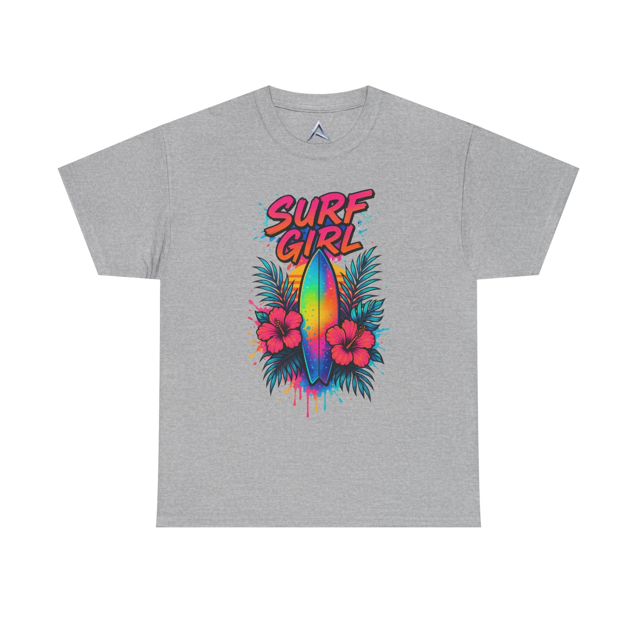 Surf Girl Vintage Heavy Cotton Tee