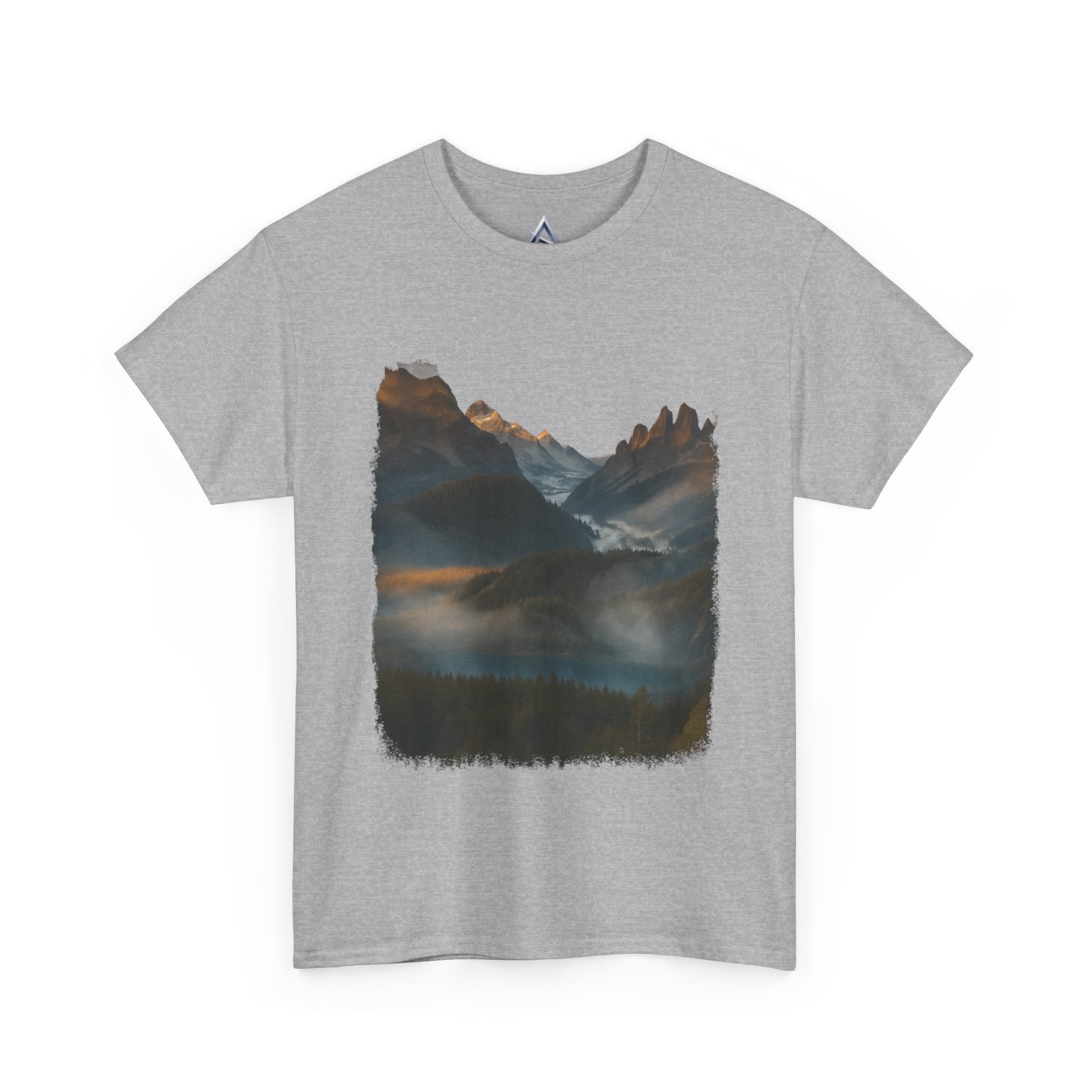 Nature-Inspired Unisex Heavy Cotton Tee