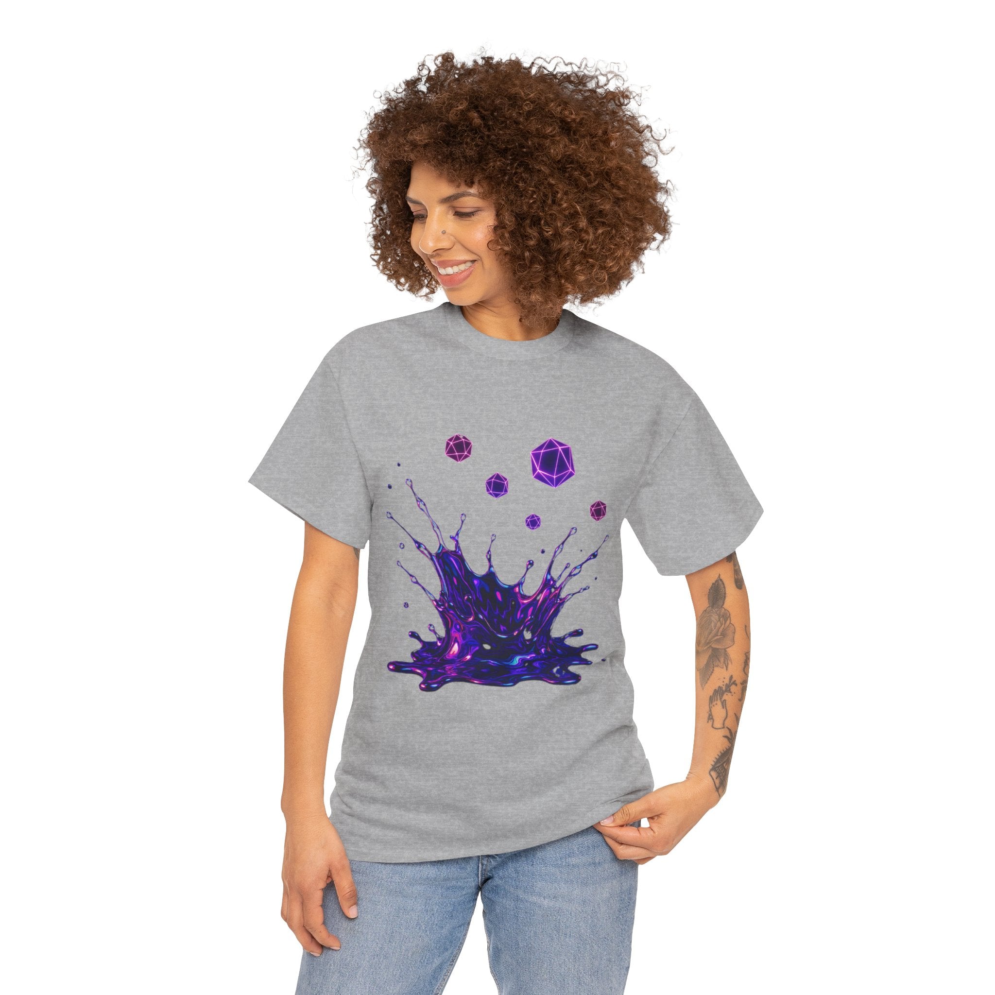 Cosmic Splash Unisex Heavy Cotton Tee