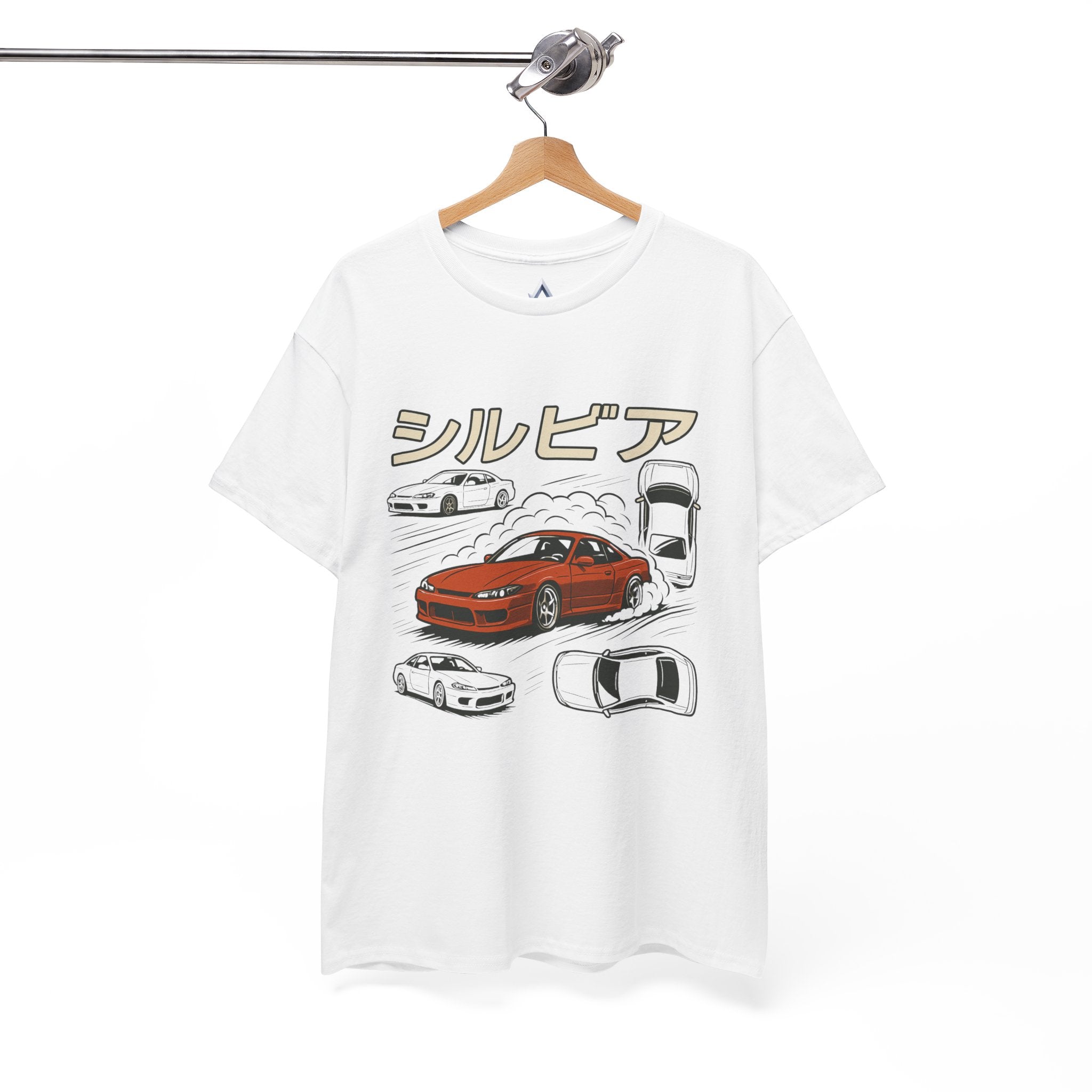 Stylish Car Graphic Unisex Heavy Cotton Tee