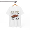 Stylish Car Graphic Unisex Heavy Cotton Tee