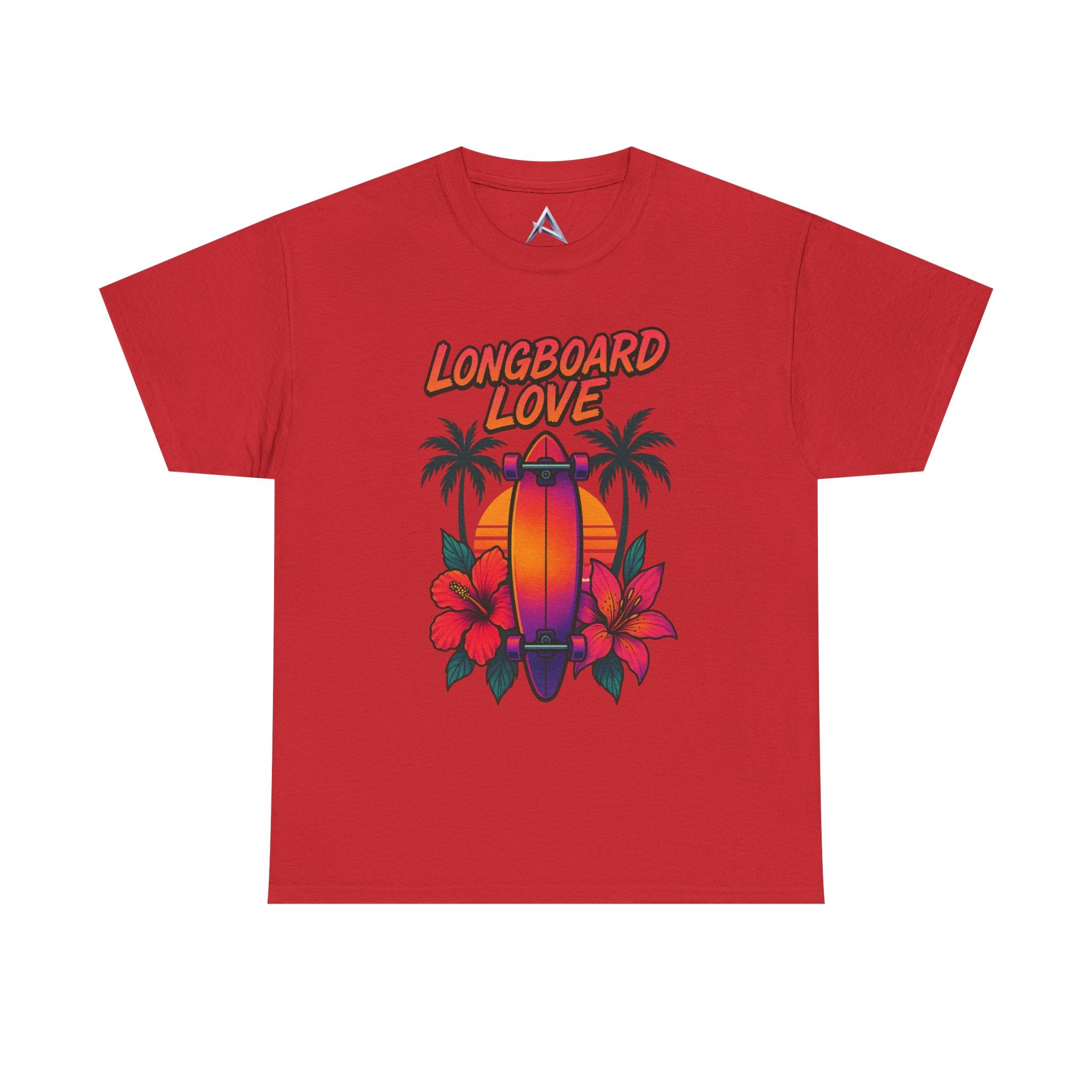 Longboard Love Unisex Heavy Cotton Tee