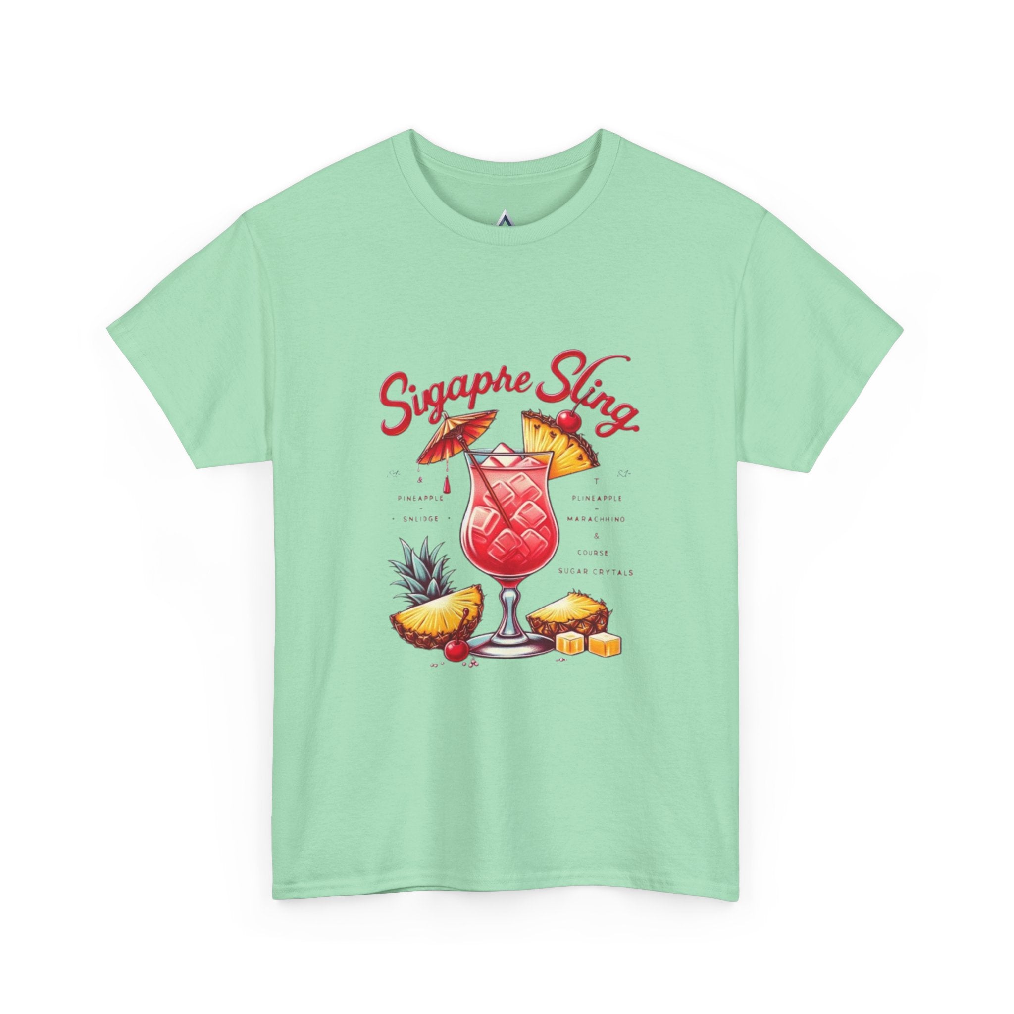 Sigapre Sling Cocktail Unisex Heavy Cotton Tee