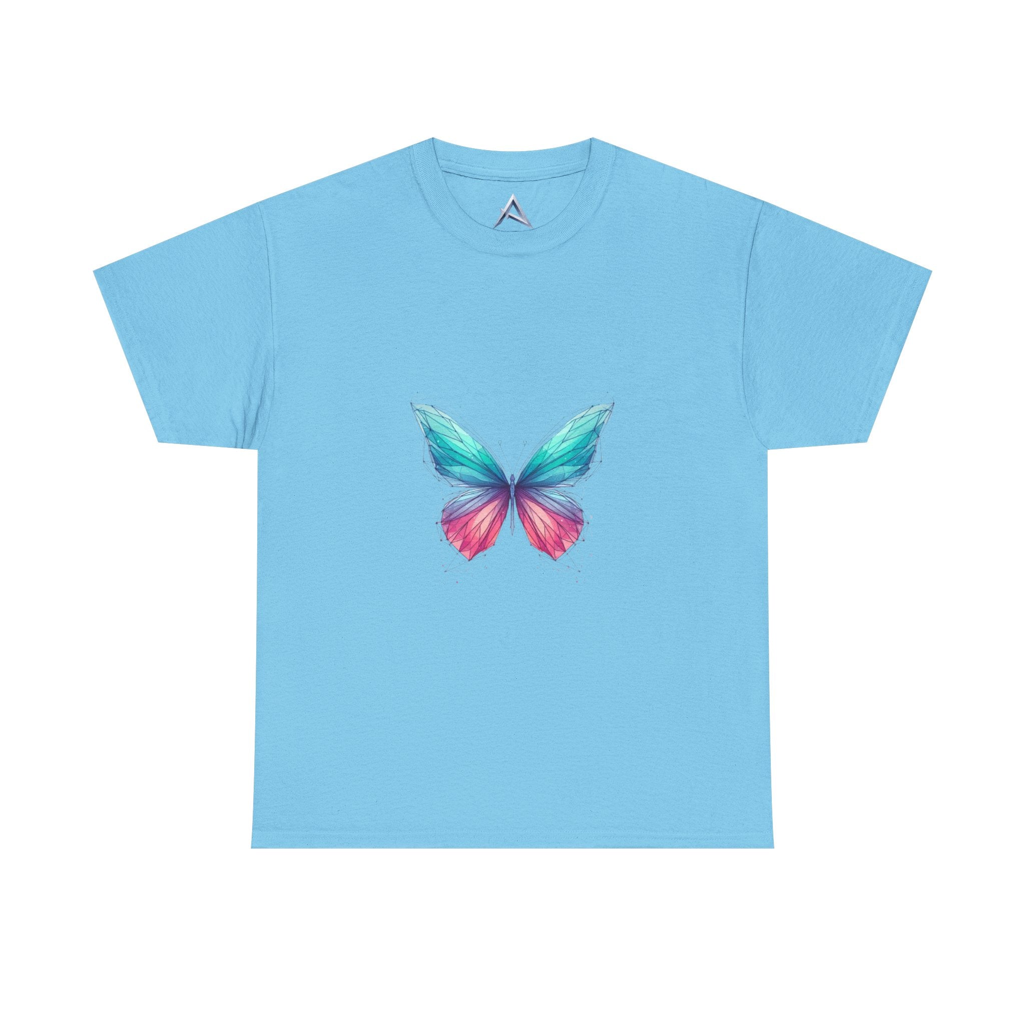 Vibrant Butterfly Unisex Heavy Cotton Tee