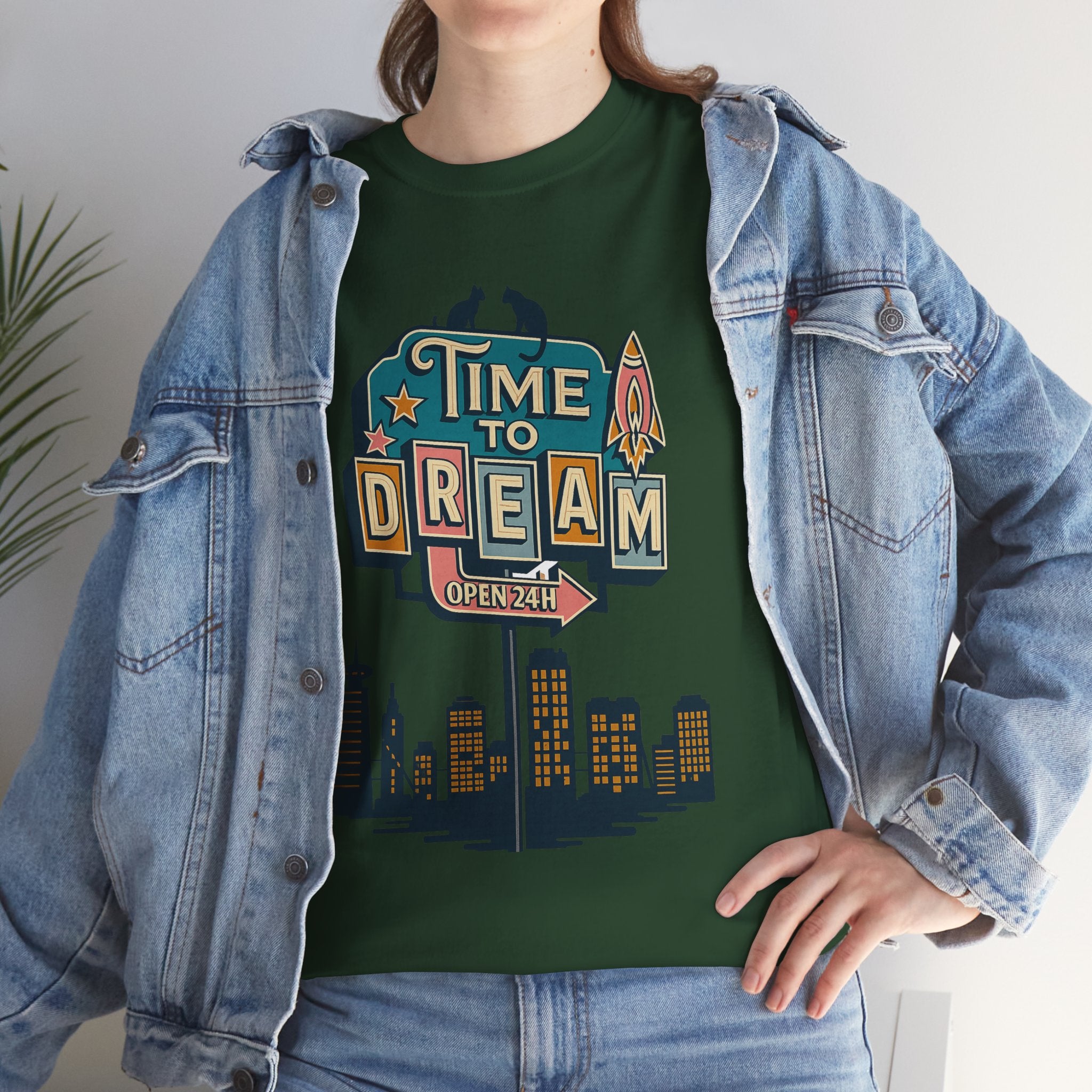 Dream Town Unisex Heavy Cotton Tee